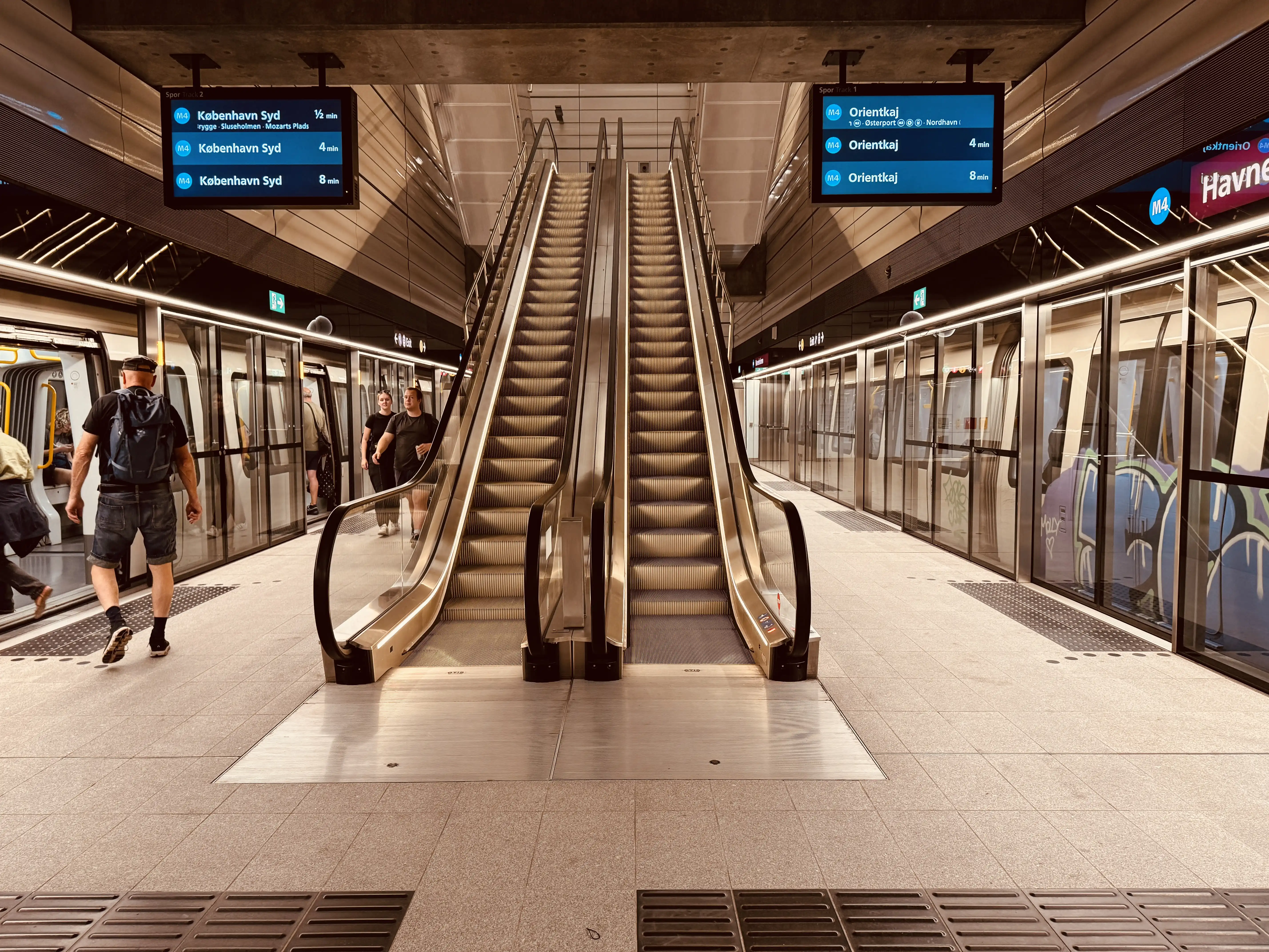 Billede af Havneholmen Metrostation. Billede af Havneholmen Metrostation.