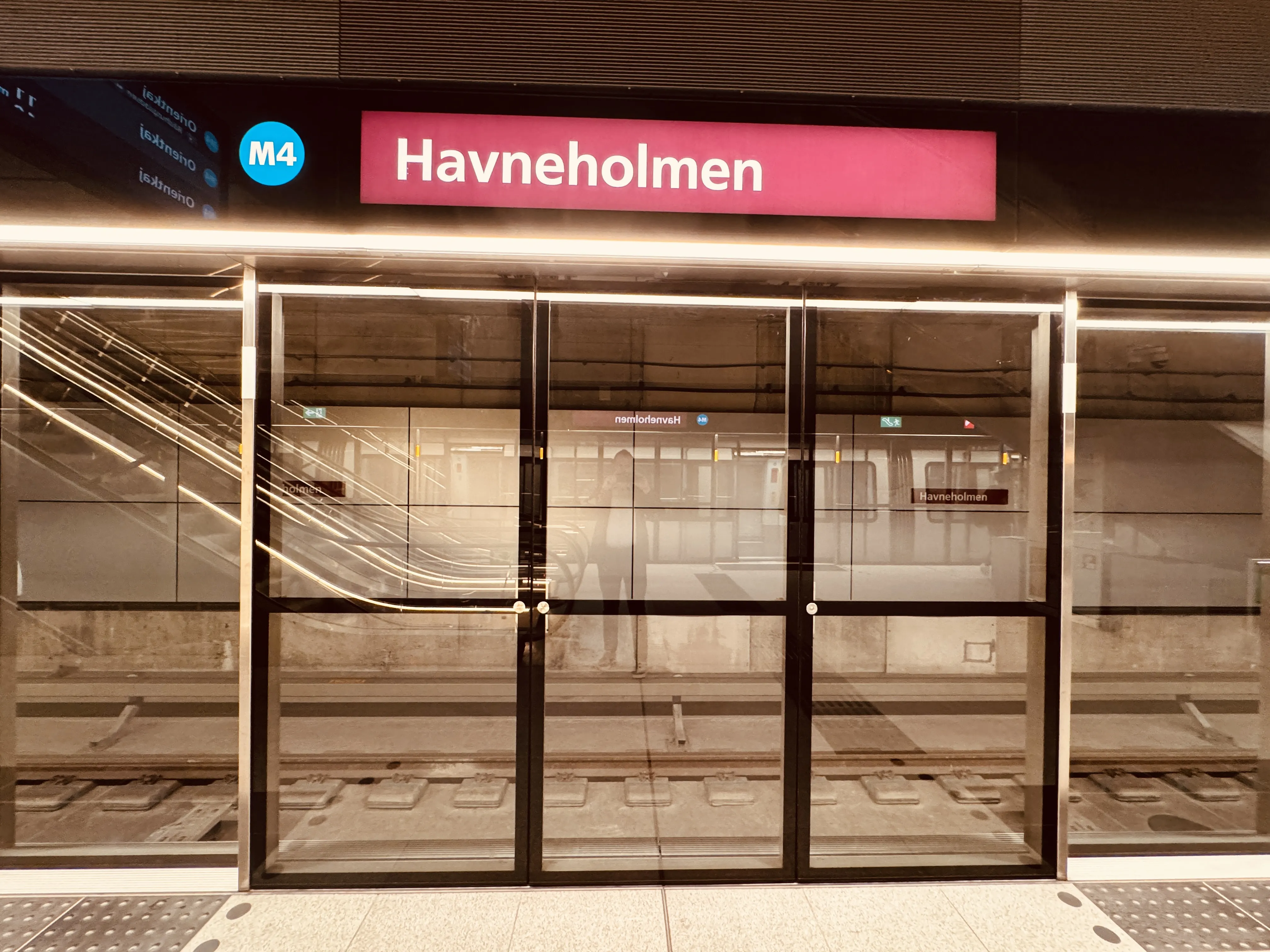 Billede af Havneholmen Metrostation. Billede af Havneholmen Metrostation.