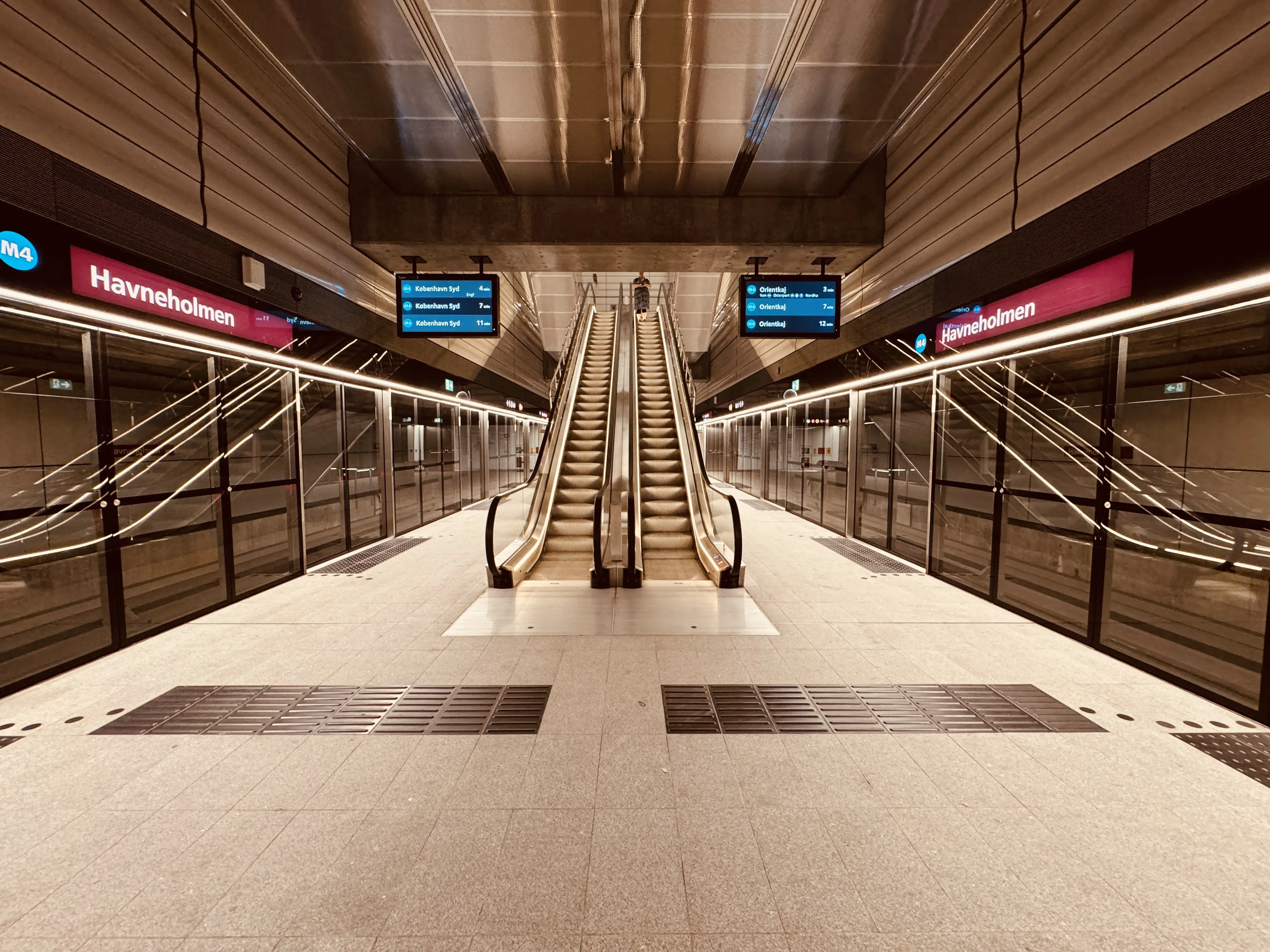 Billede af Havneholmen Metrostation. Billede af Havneholmen Metrostation.