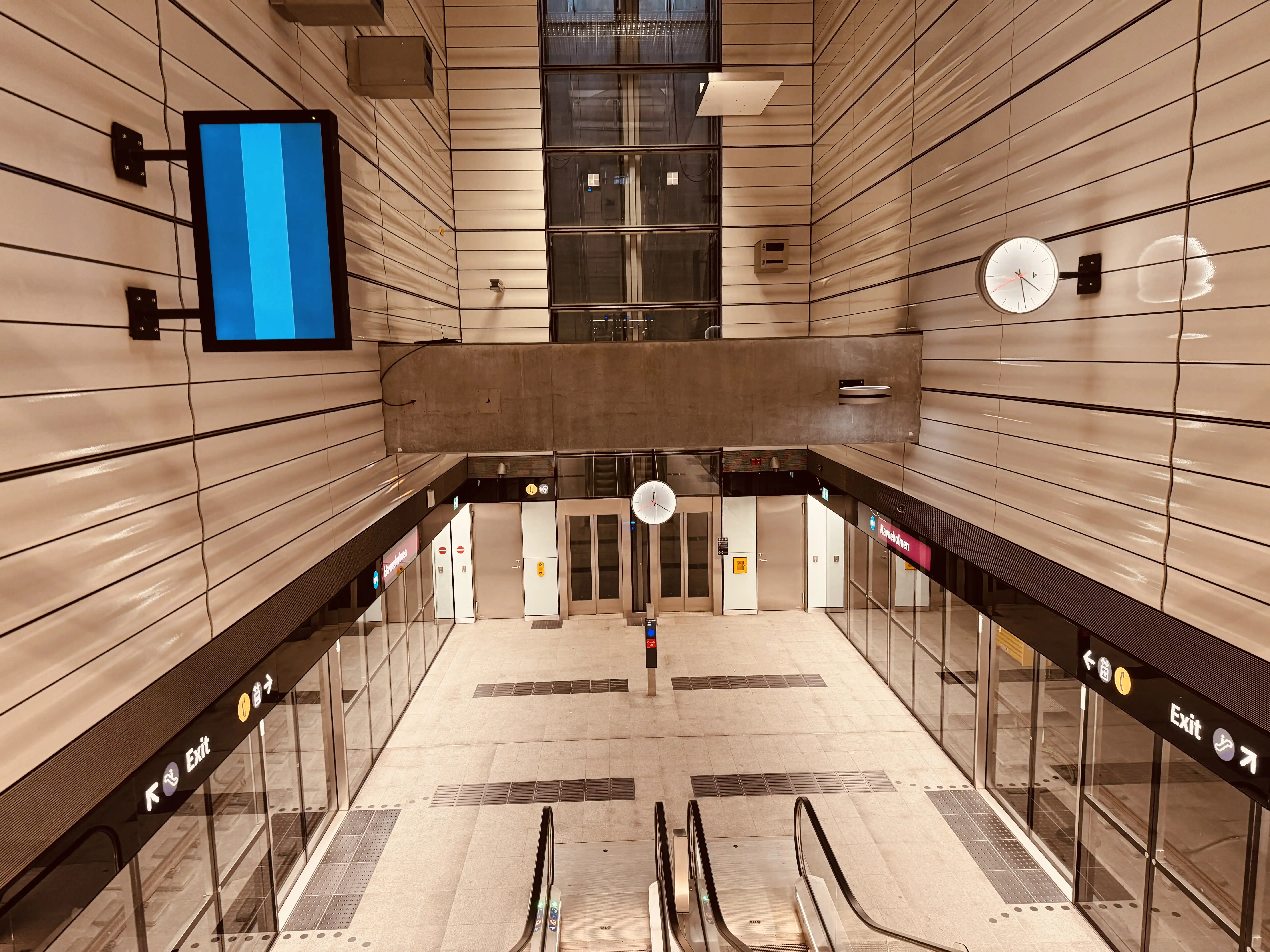 Billede af Havneholmen Metrostation. Billede af Havneholmen Metrostation.