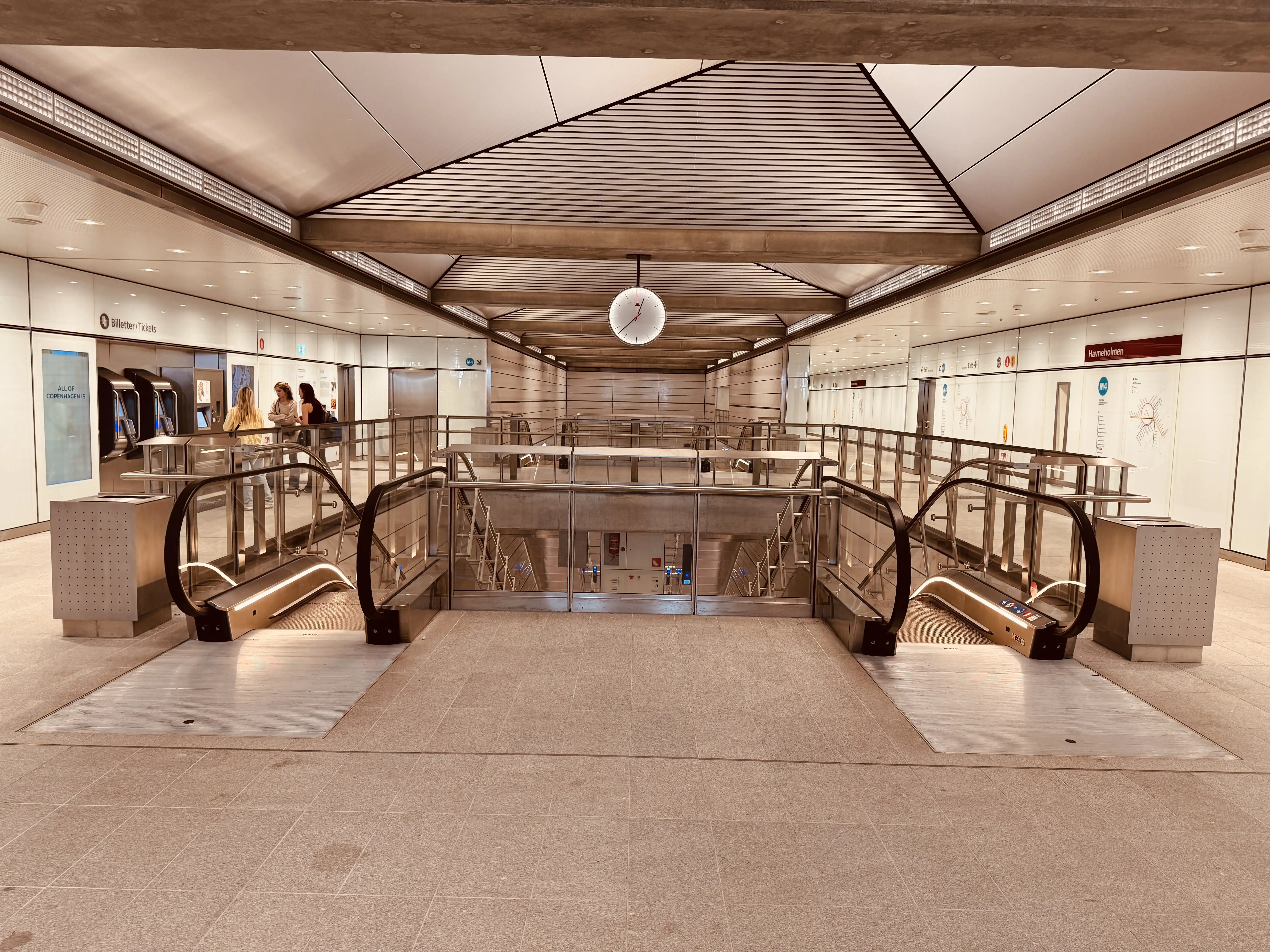 Billede af Havneholmen Metrostation. Billede af Havneholmen Metrostation.