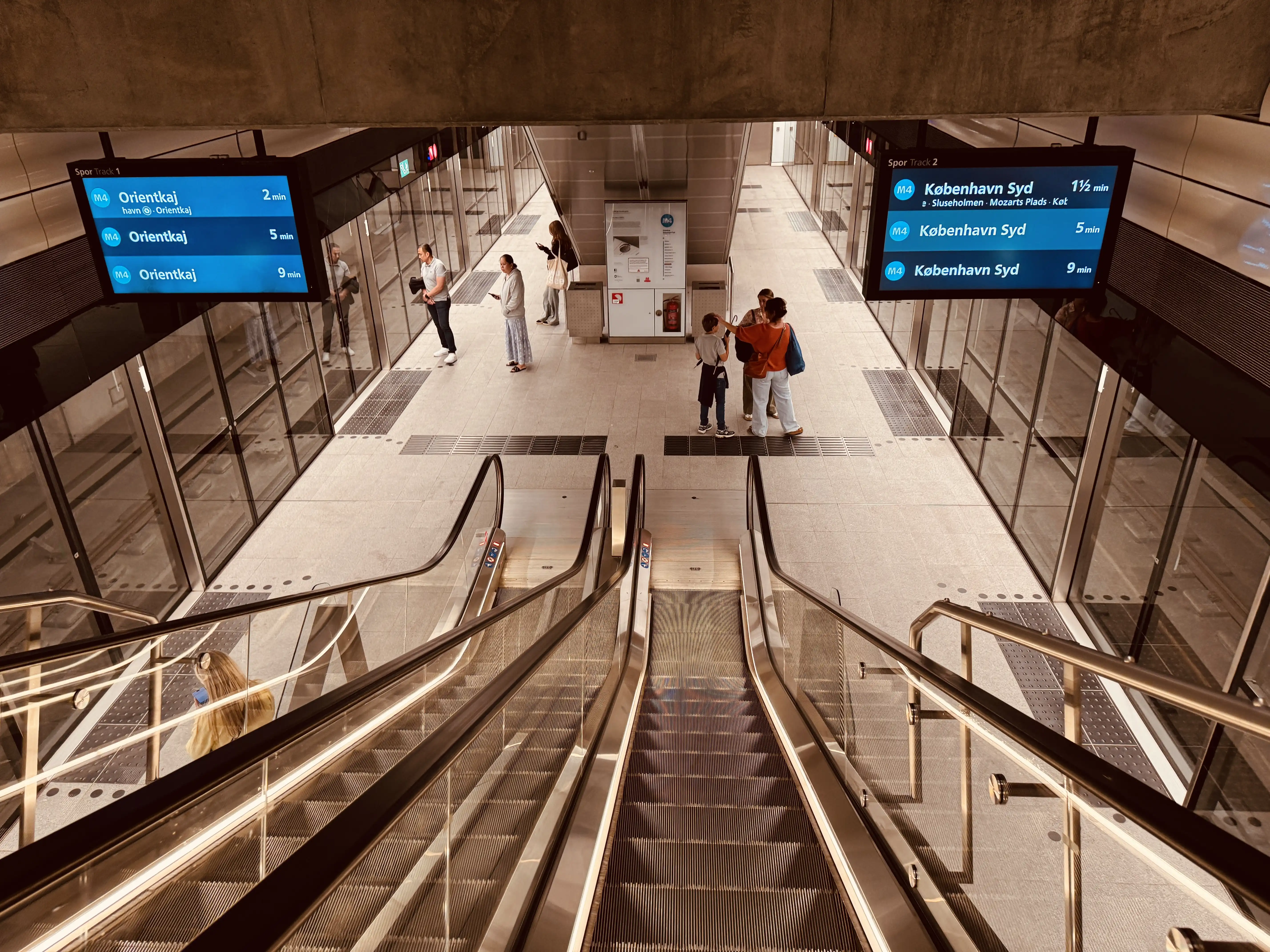 Billede af Havneholmen Metrostation. Billede af Havneholmen Metrostation.