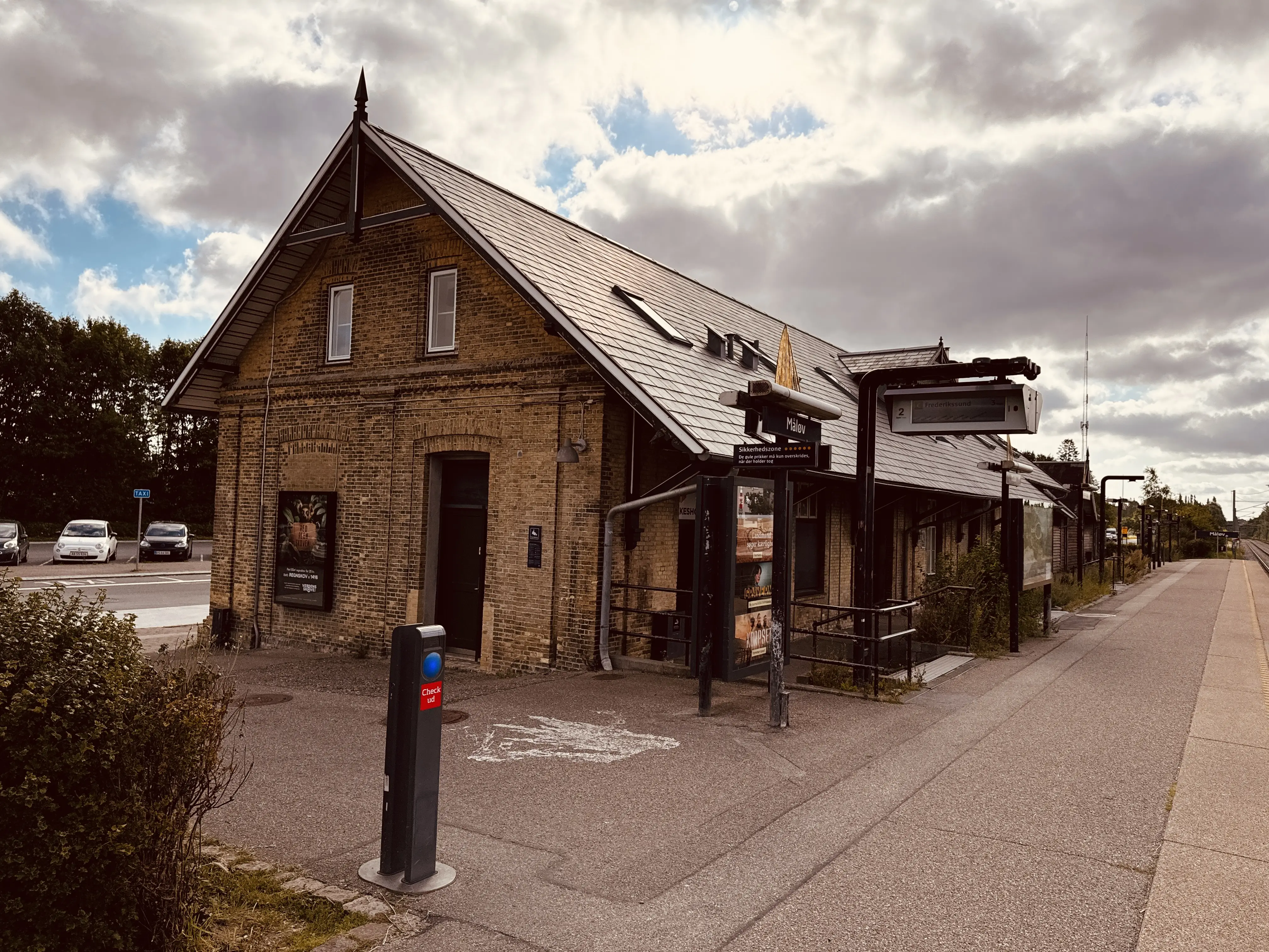 Billede af Måløv Station.