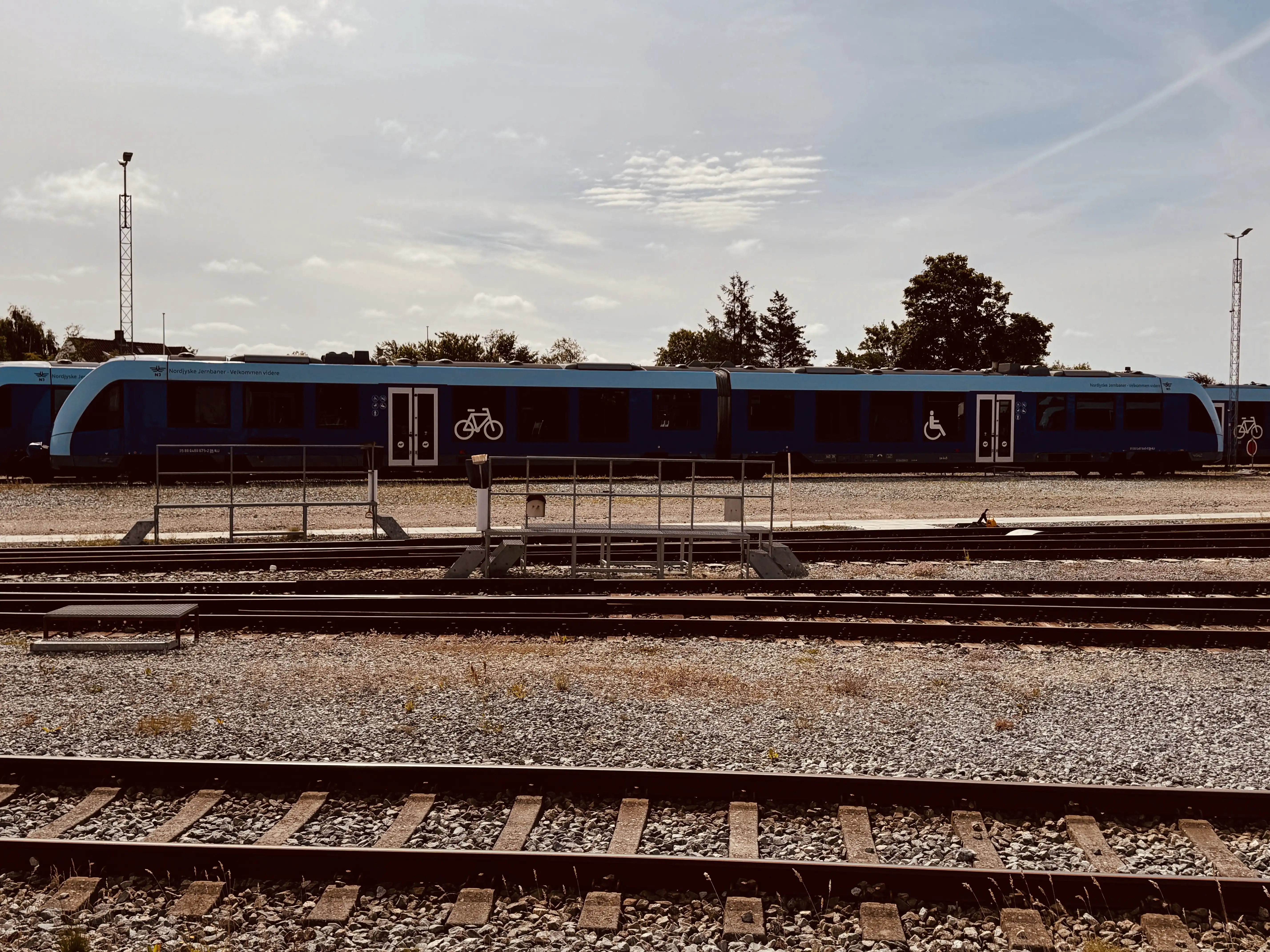 Billede af NJJ LM 605 fotograferet ud for Hjørring Remise.