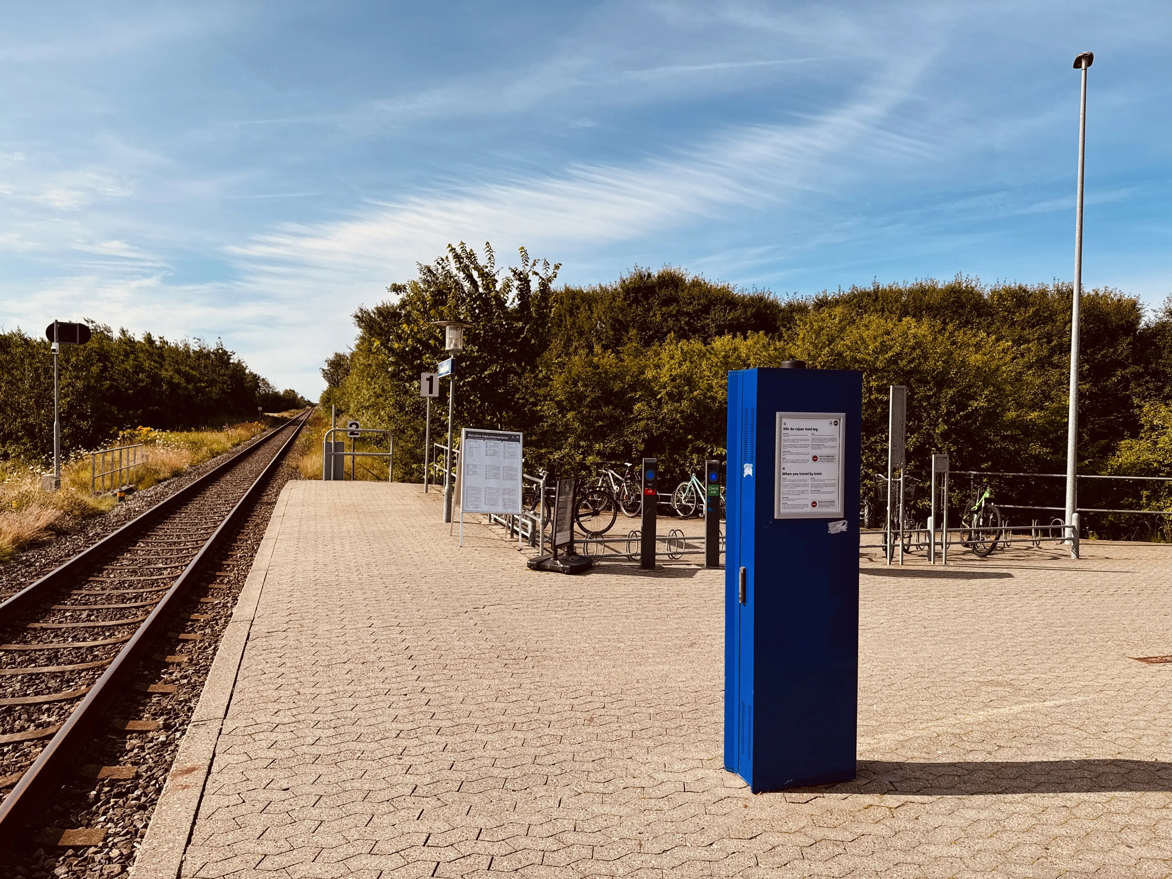 Billede af Emmersbæk Trinbræt. Billede af Emmersbæk Trinbræt.