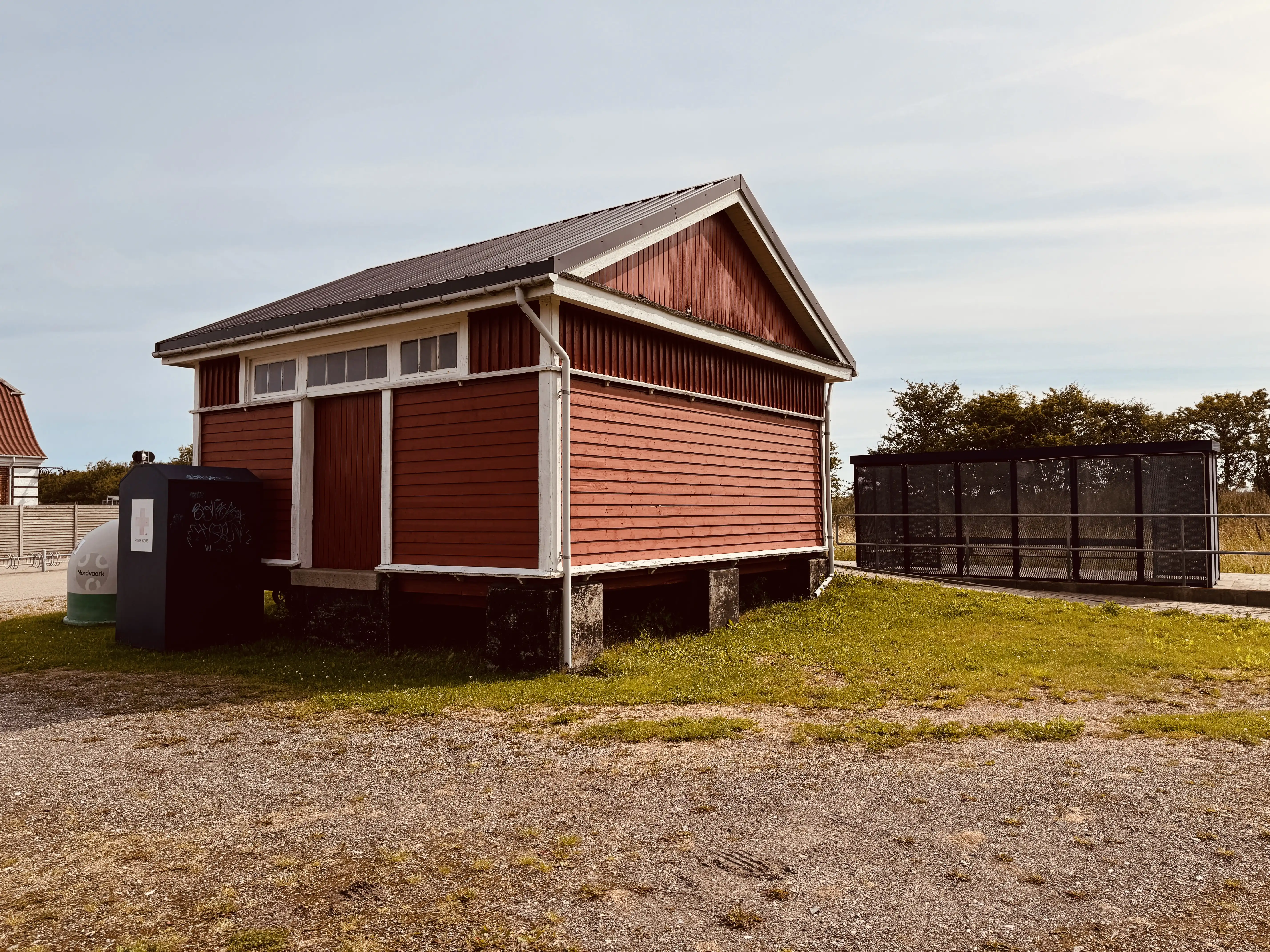 Billede af Vidstrup Stations varehus.