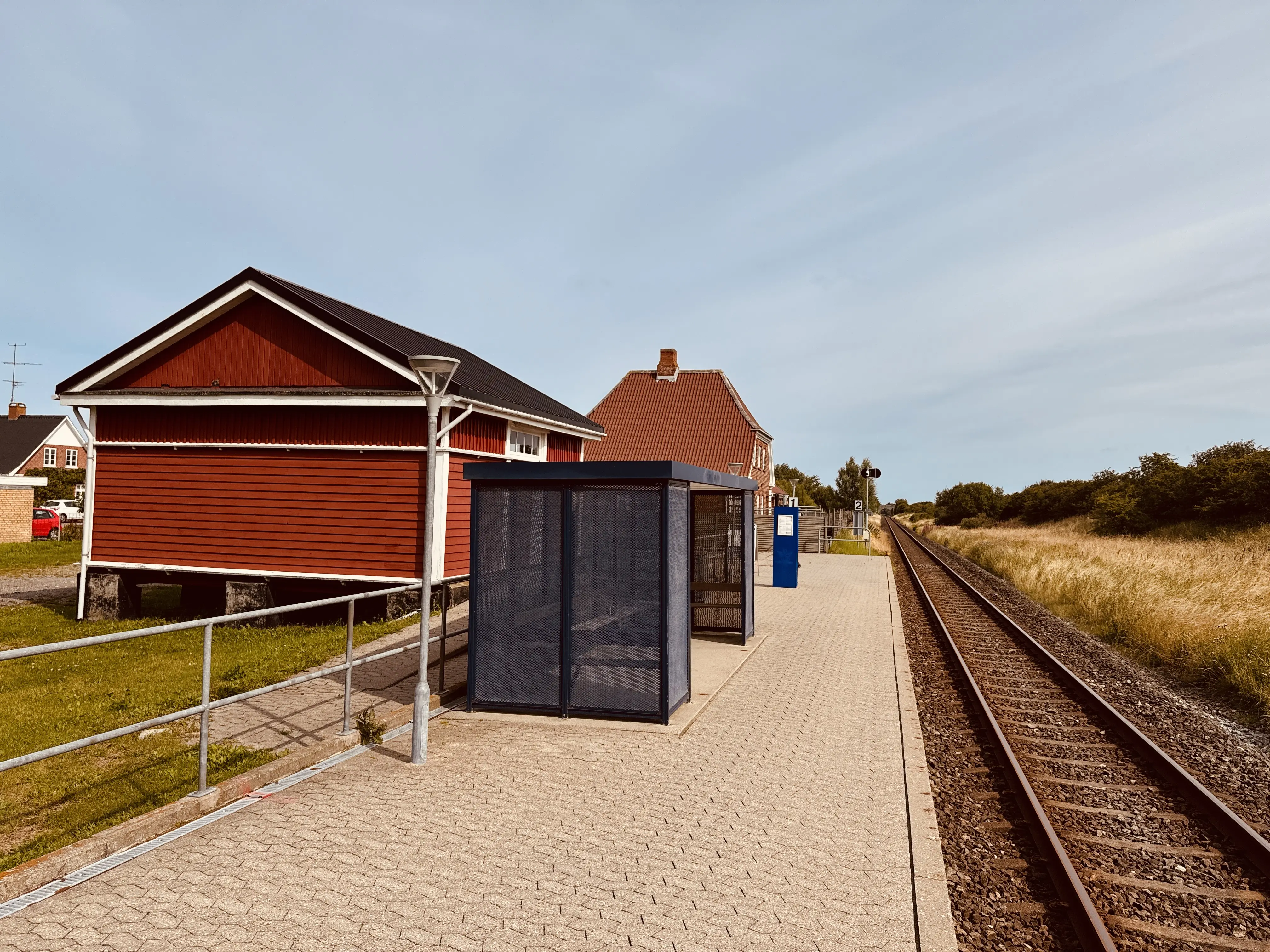 Billede af Vidstrup Stations varehus.