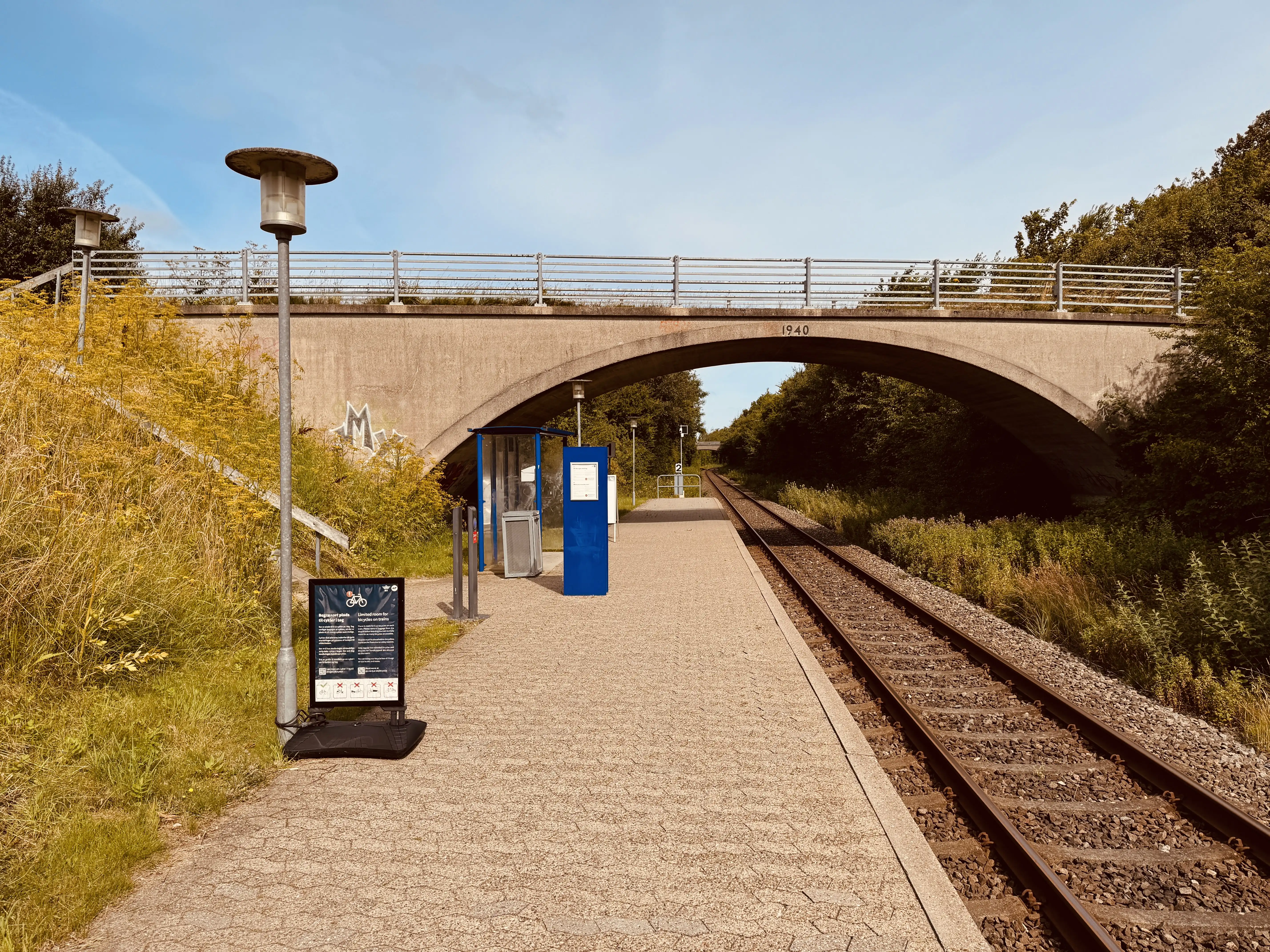 Billede af Teglgårdsvej Trinbræt. Billede af Teglgårdsvej Trinbræt.