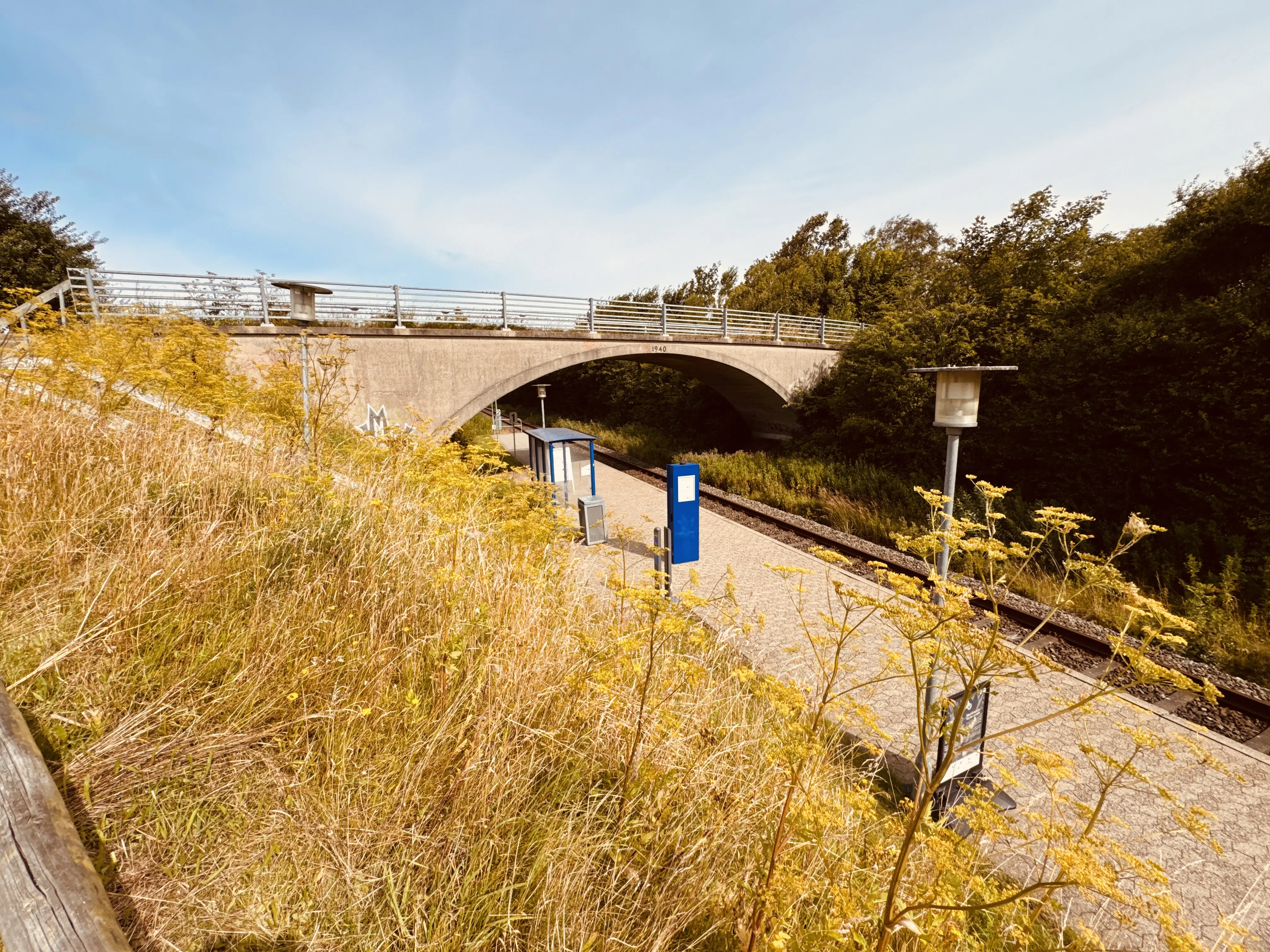 Billede af Teglgårdsvej Trinbræt. Billede af Teglgårdsvej Trinbræt.