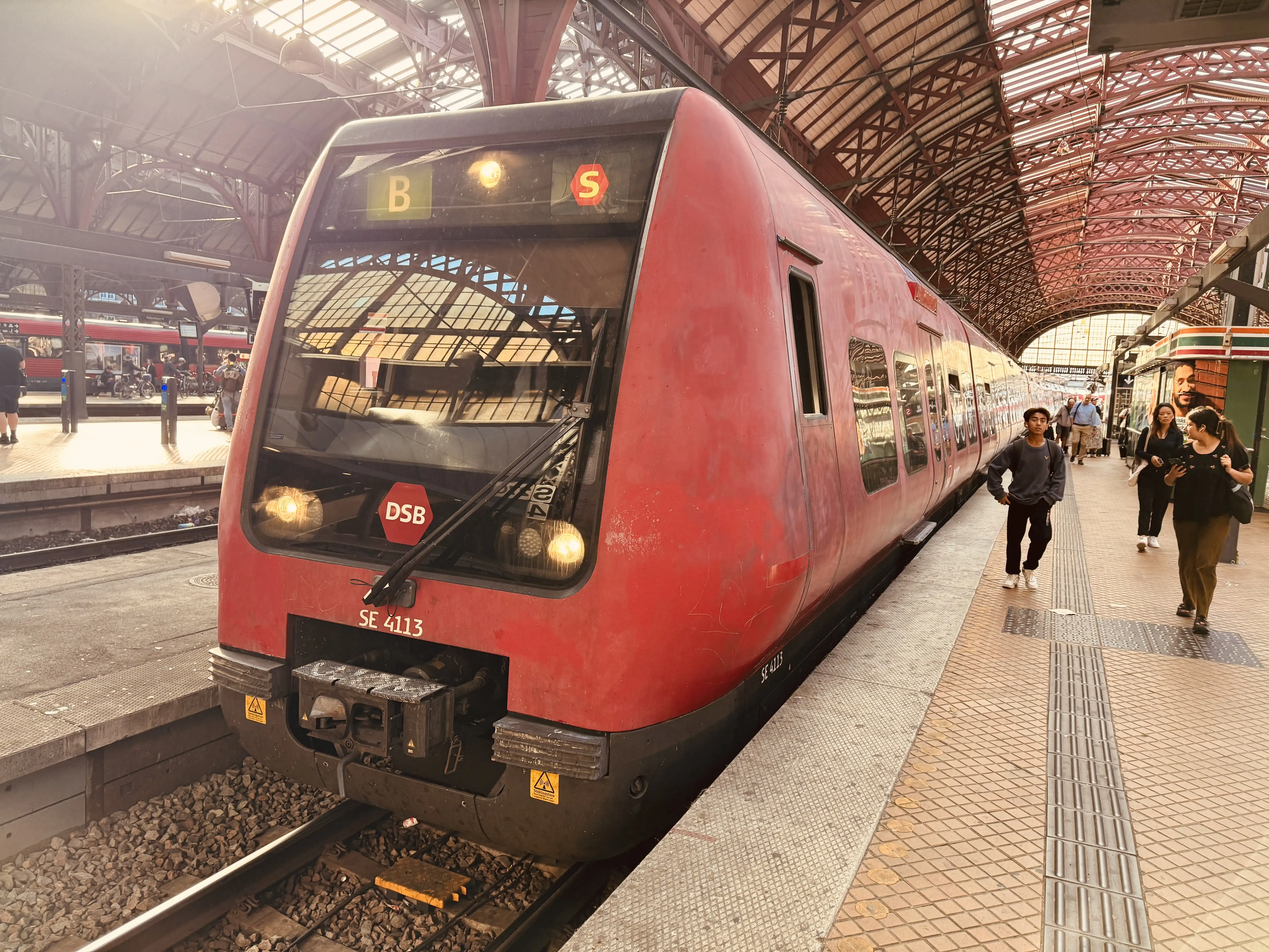 Billede af DSB SE 4113 fotograferet ud for København Hovedbanegård. Billede af DSB SE 4113 fotograferet ud for København Hovedbanegård.