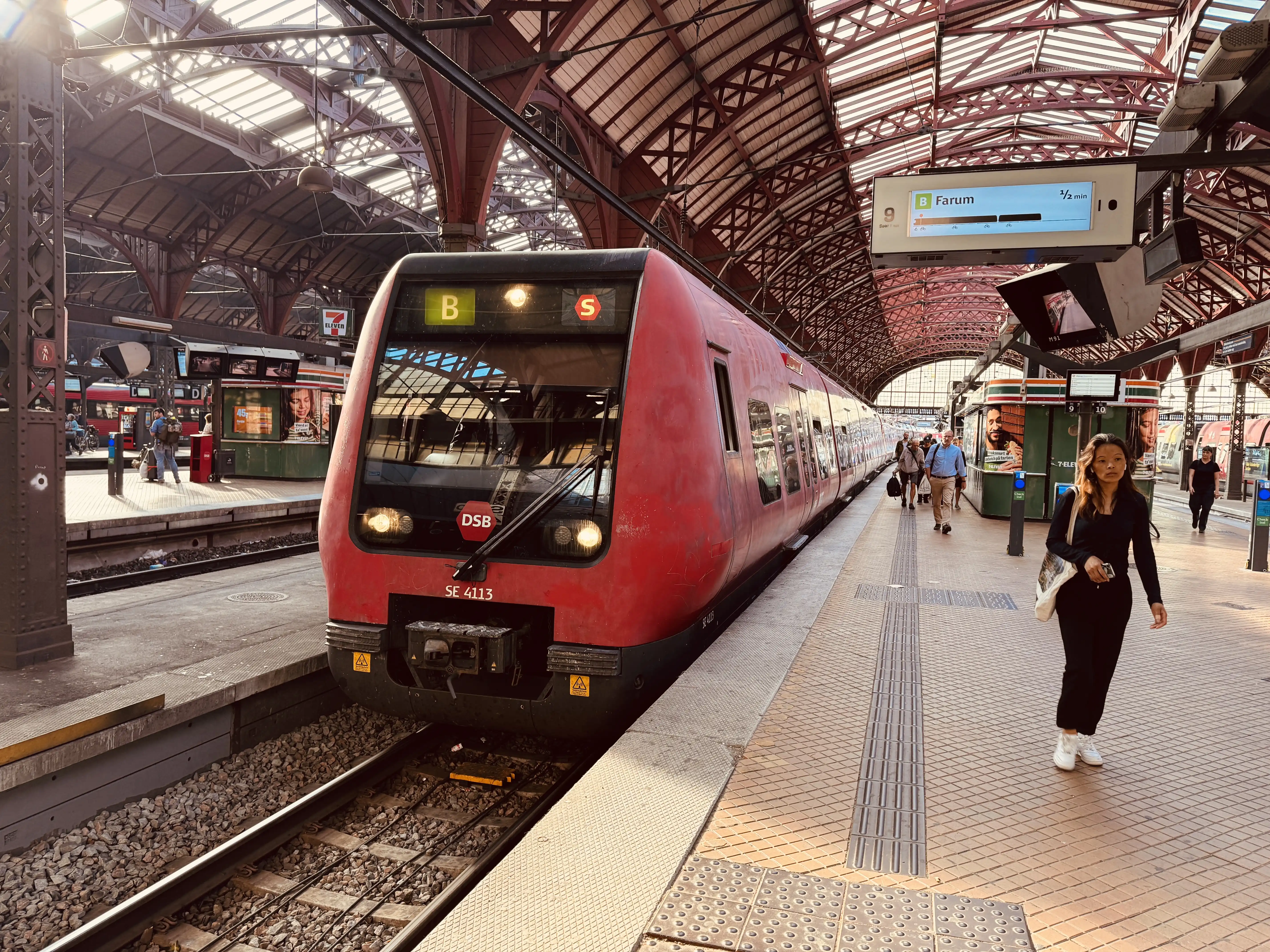 Billede af DSB SE 4113 fotograferet ud for København Hovedbanegård. Billede af DSB SE 4113 fotograferet ud for København Hovedbanegård.