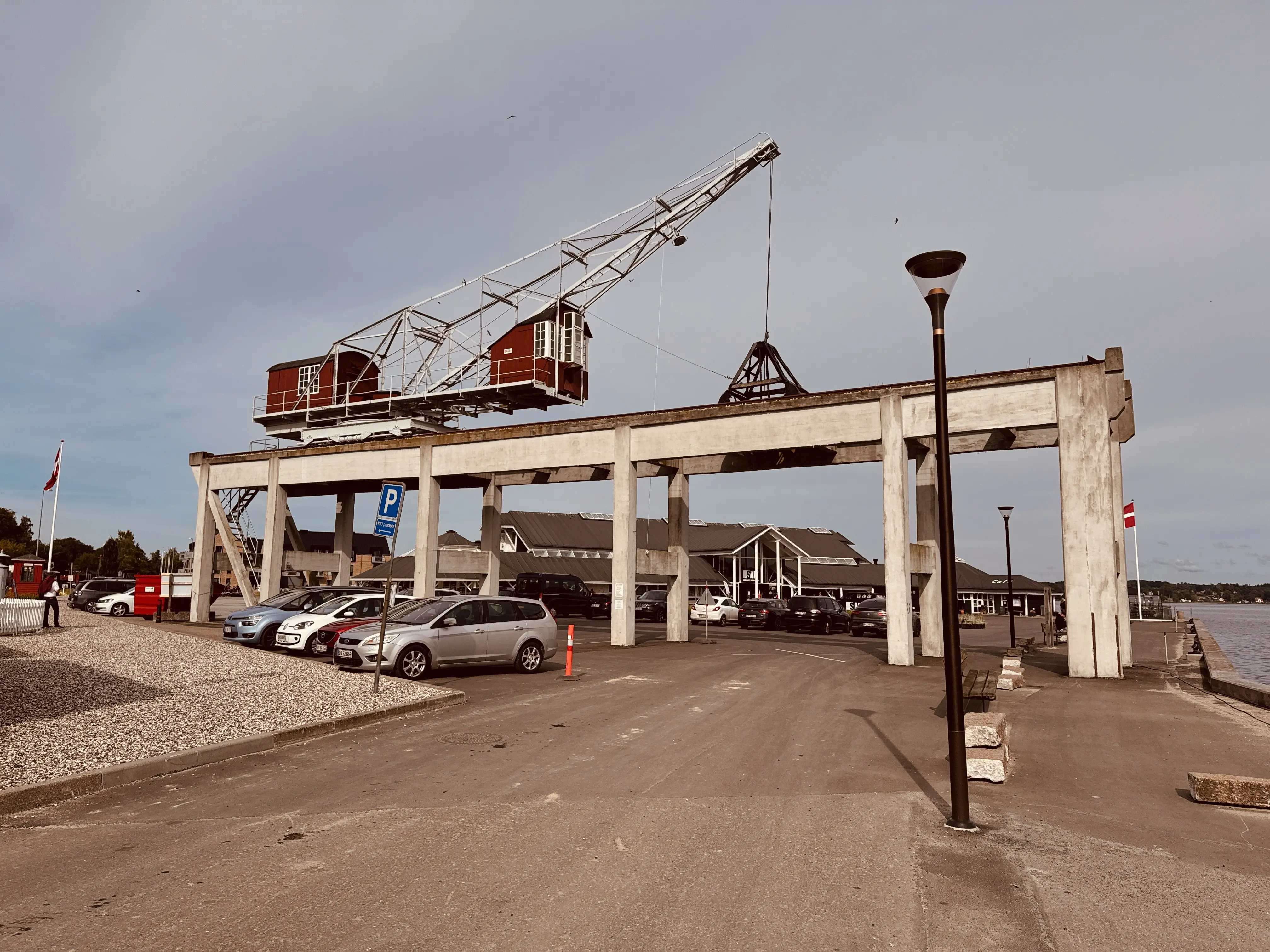 Billede af kulkranen ved Mariager Station. Billede af kulkranen ved Mariager Station.