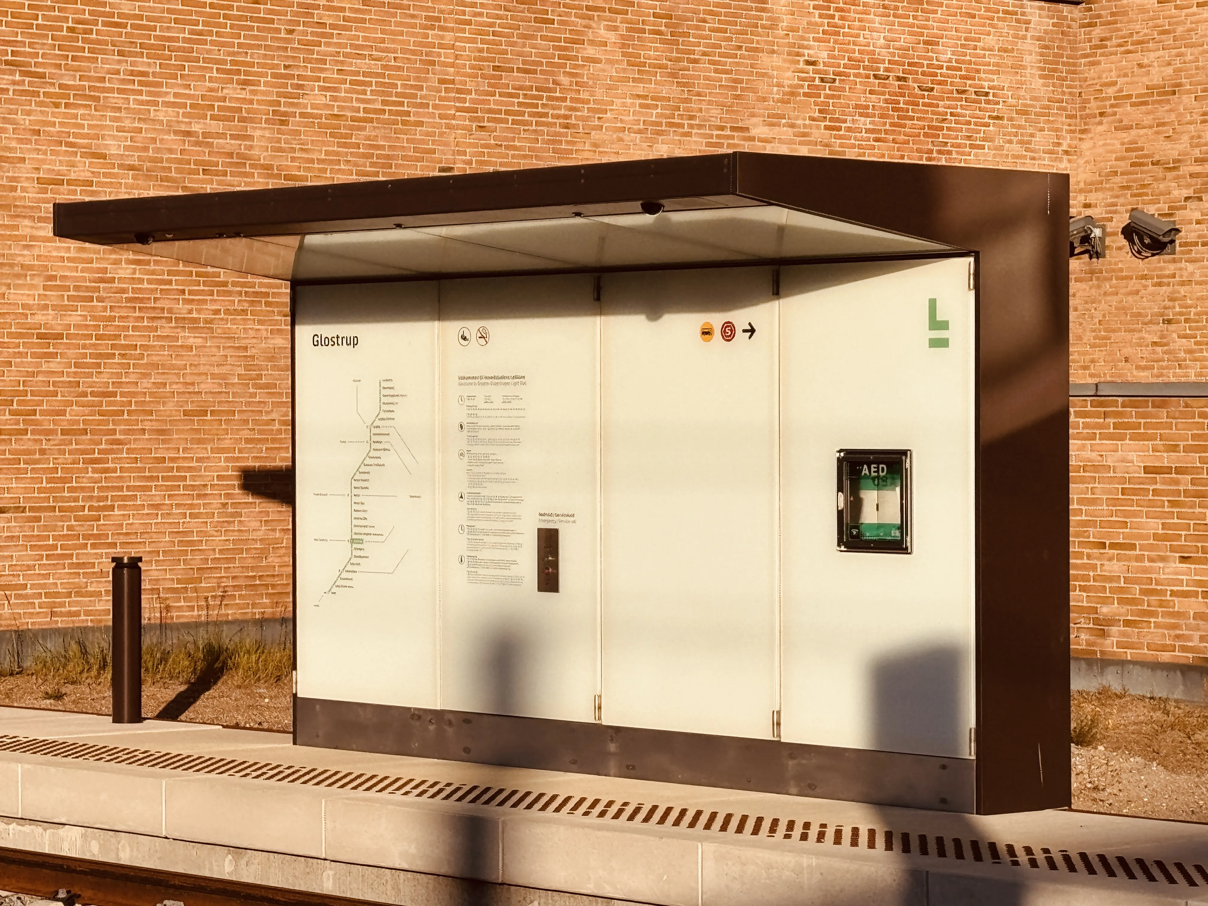 Billede af Glostrup Station Letbanestation. Billede af Glostrup Station Letbanestation.