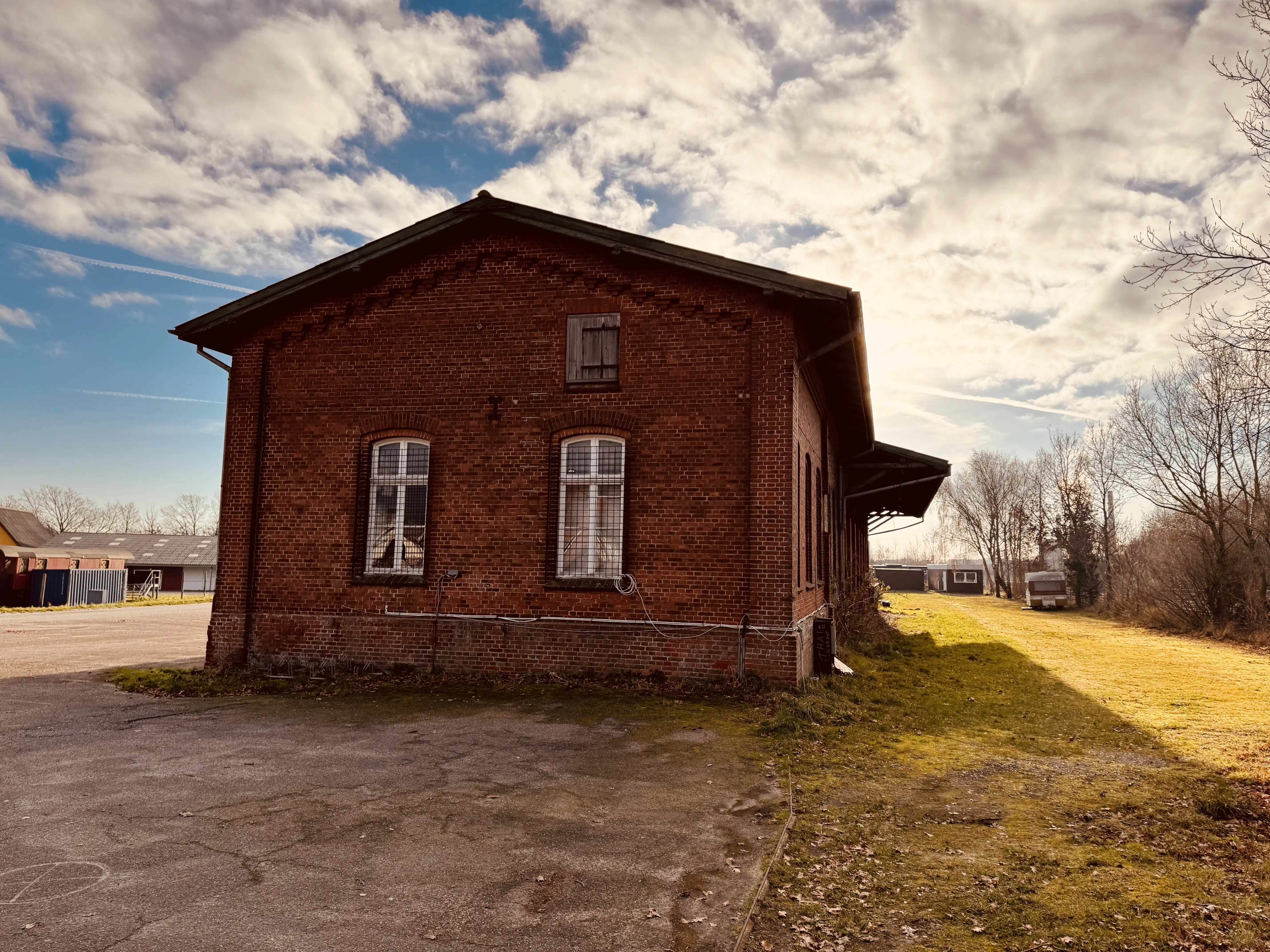 Billede af Tønder H Stations varehus. Billede af Tønder H Stations varehus.