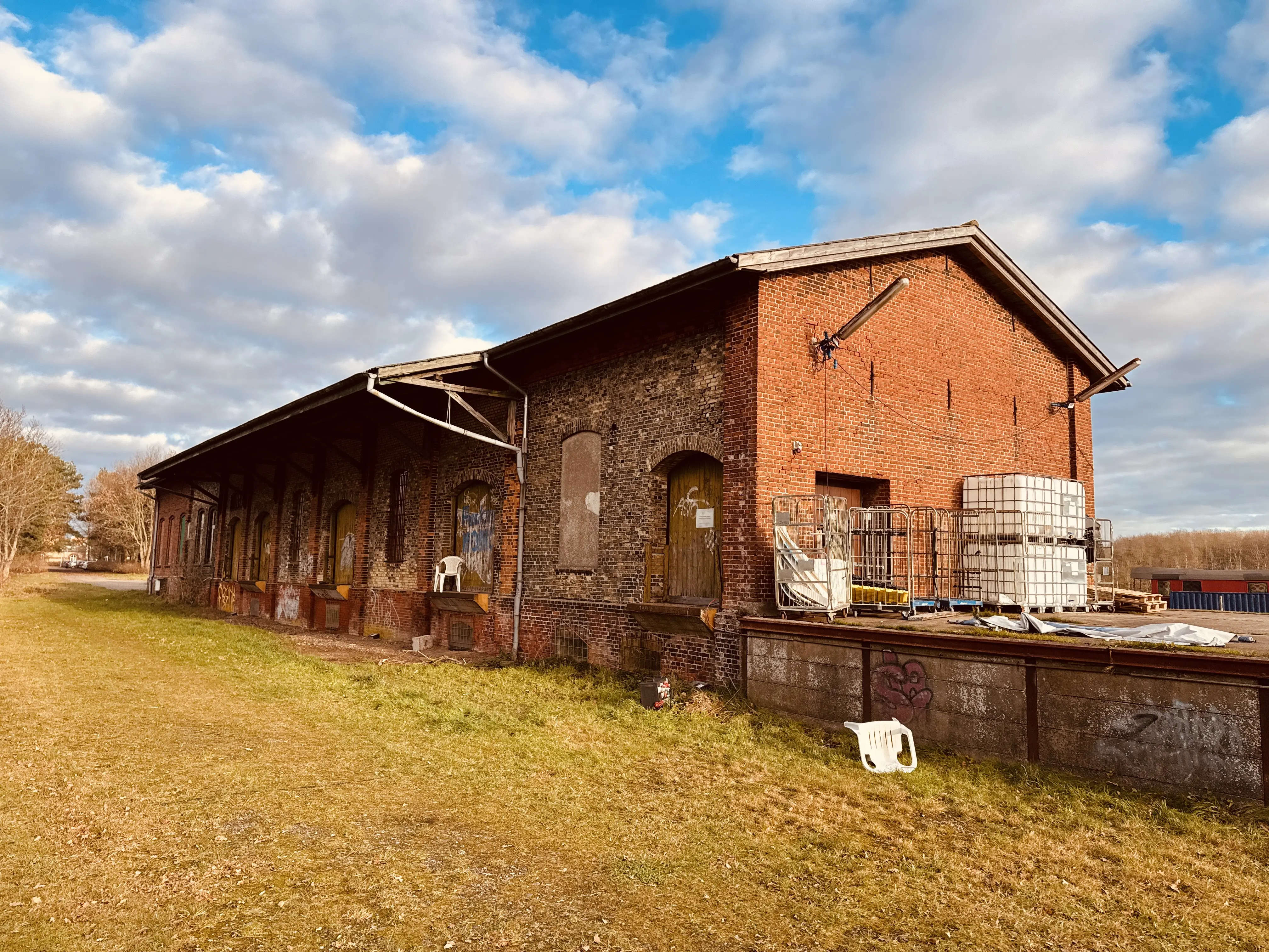 Billede af Tønder H Stations varehus. Billede af Tønder H Stations varehus.