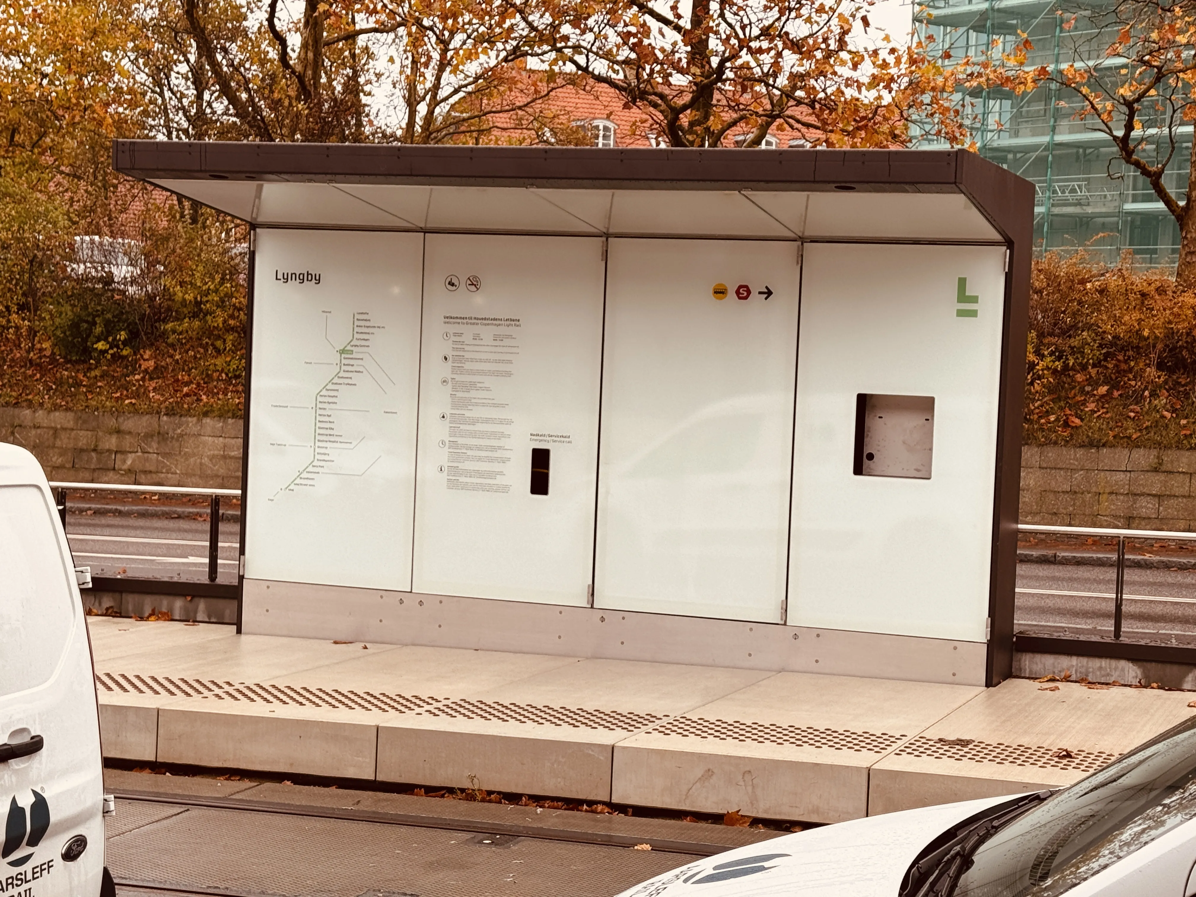 Billede af Lyngby Station Letbanestation. Billede af Lyngby Station Letbanestation.