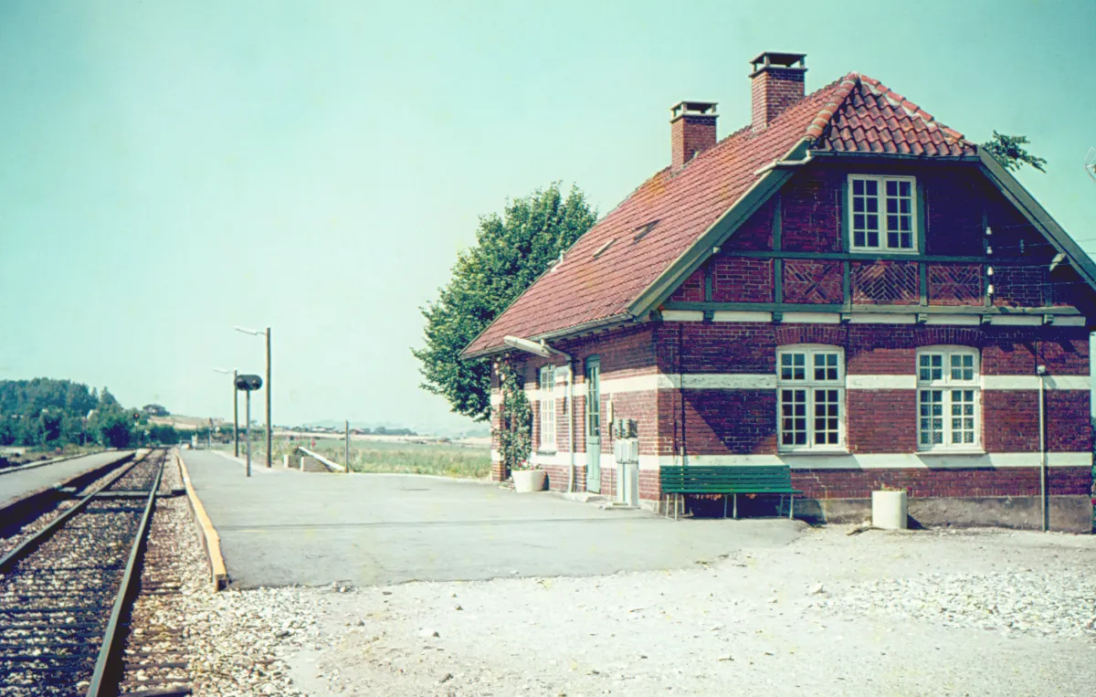 Billede af Kregme Station.