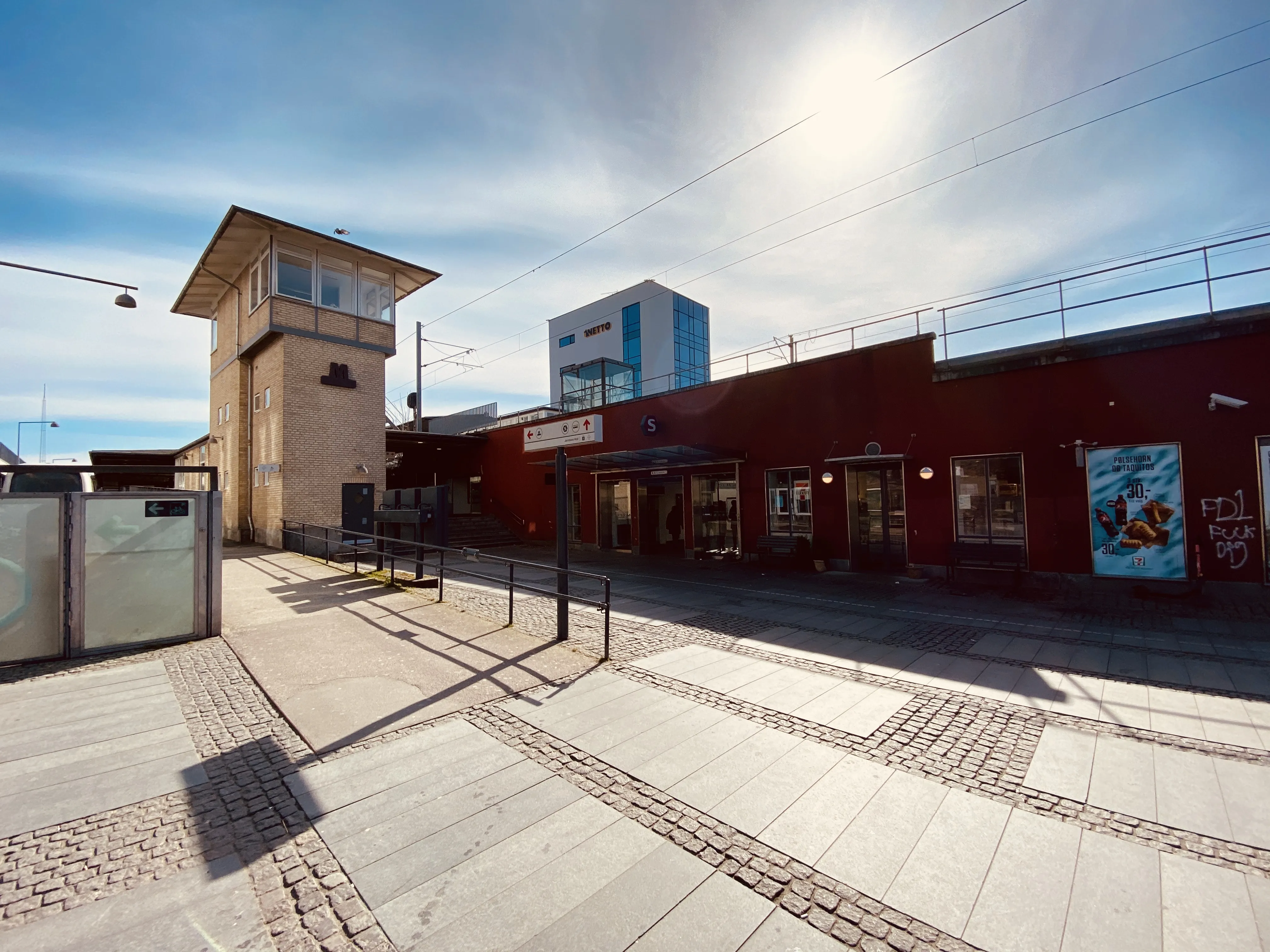 Billede af Vanløse S-togsstation.