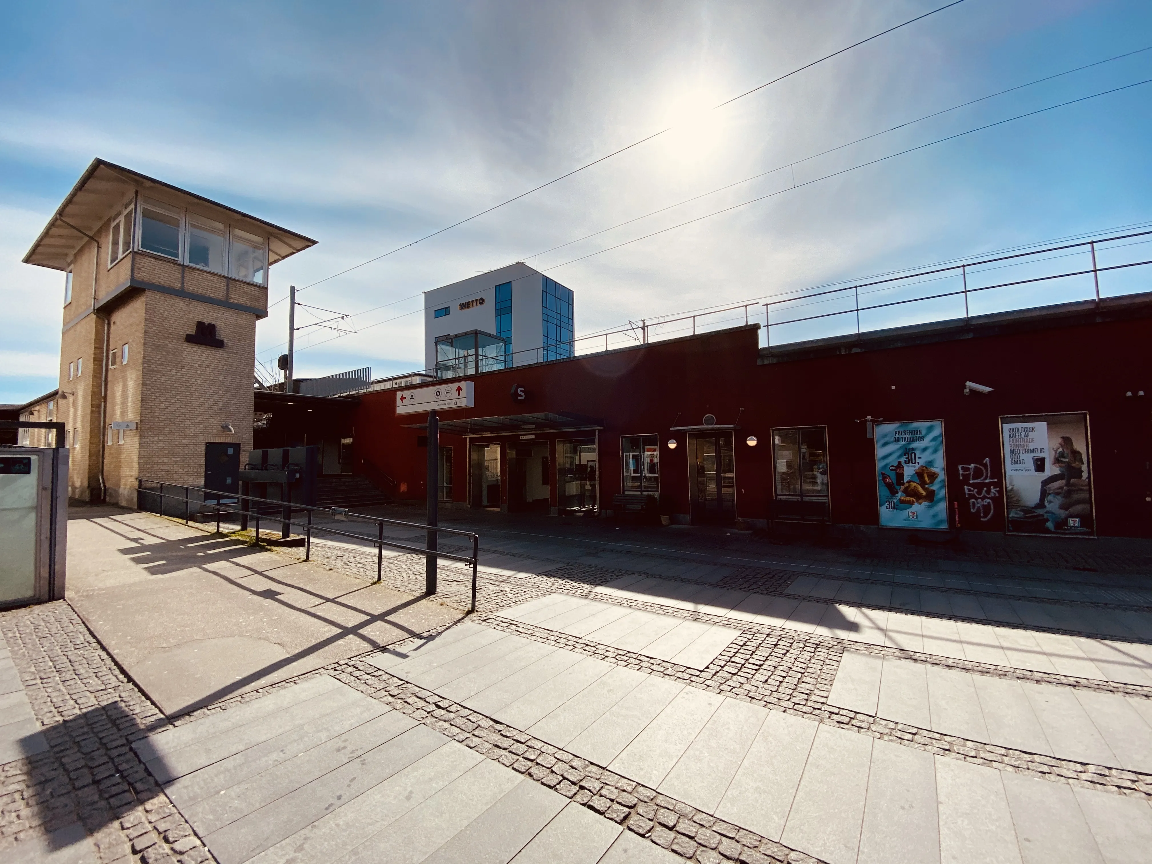 Billede af Vanløse S-togsstation.