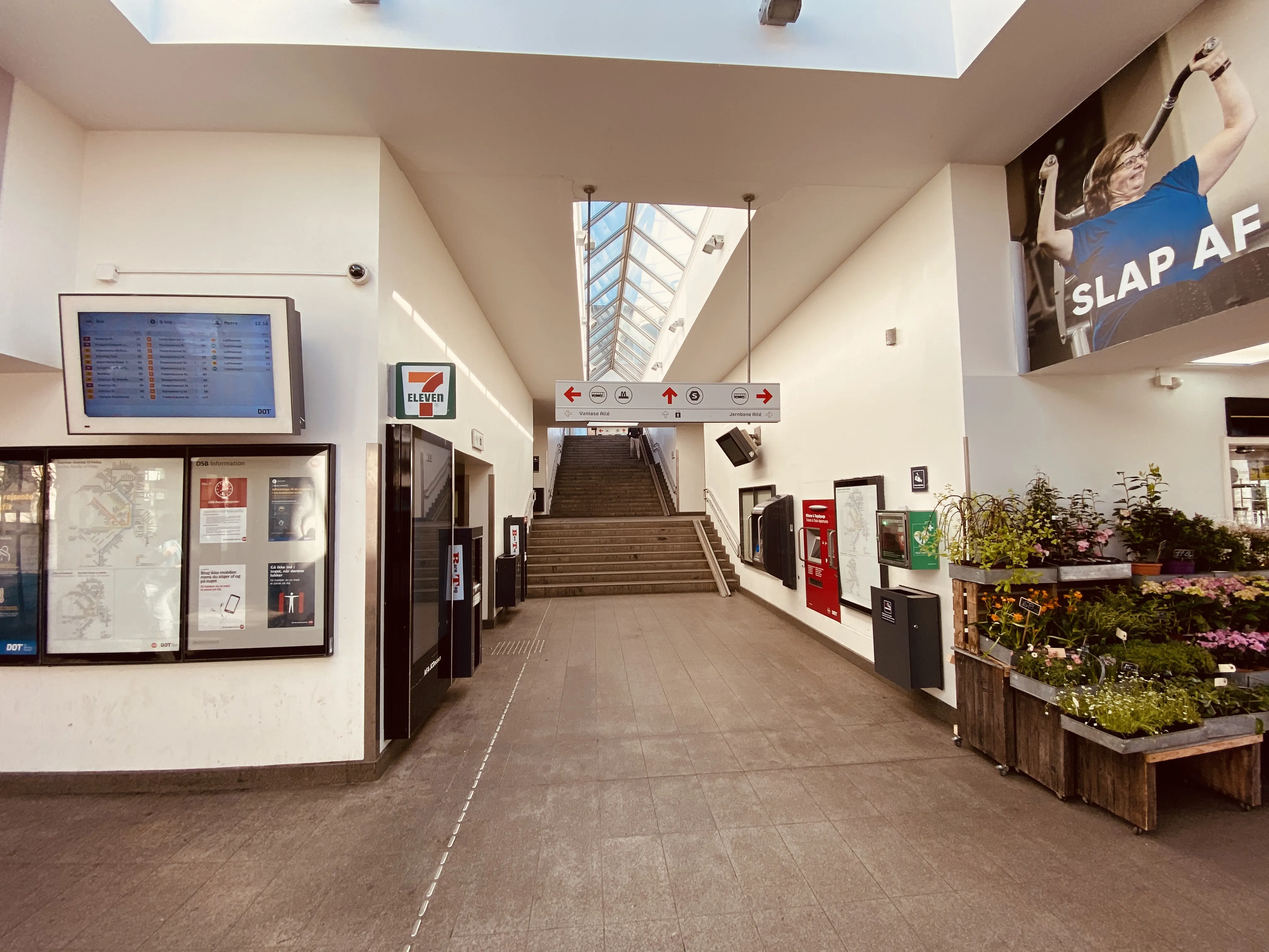 Billede af Vanløse S-togsstation.