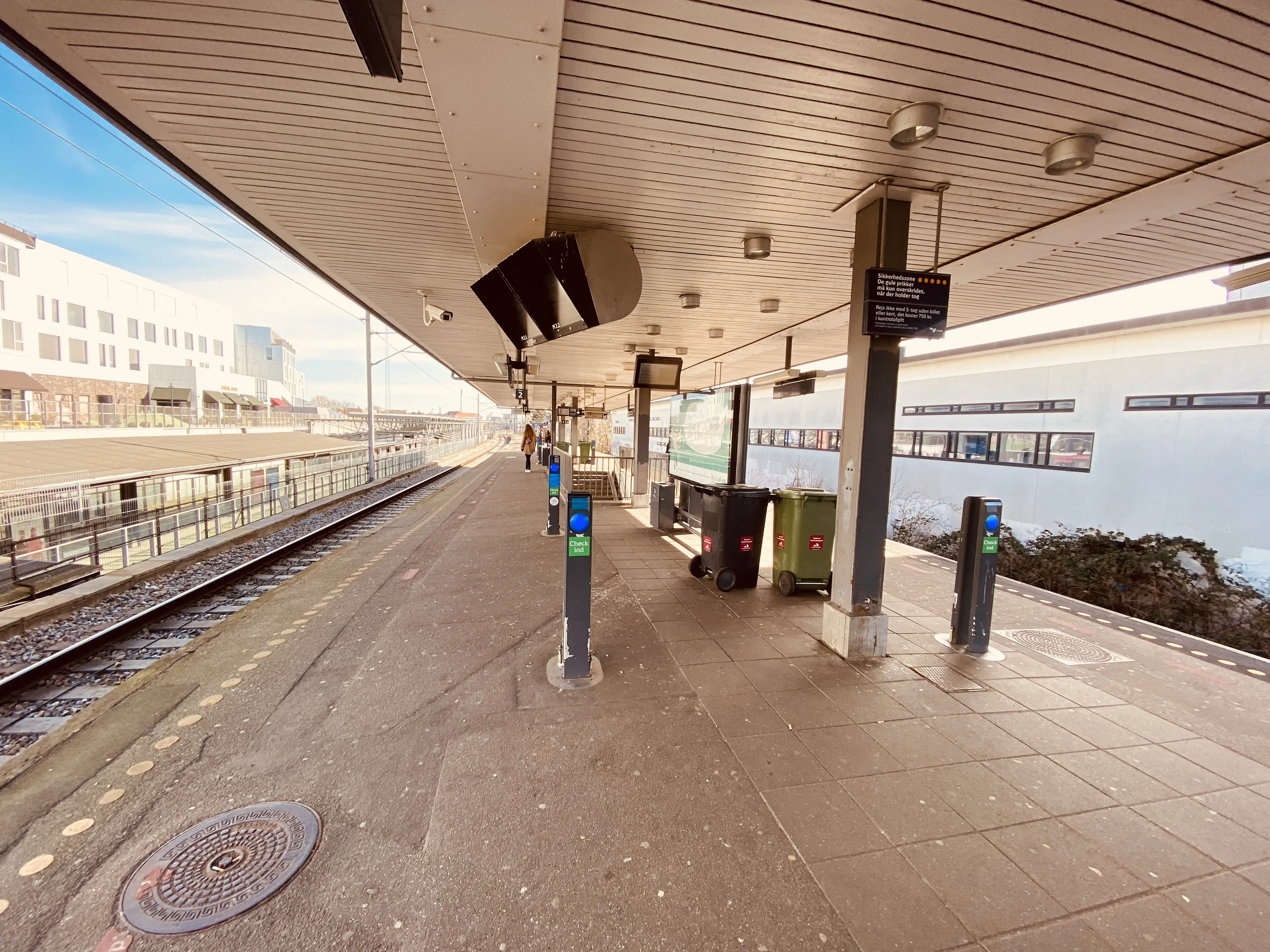 Billede af Vanløse S-togsstation.