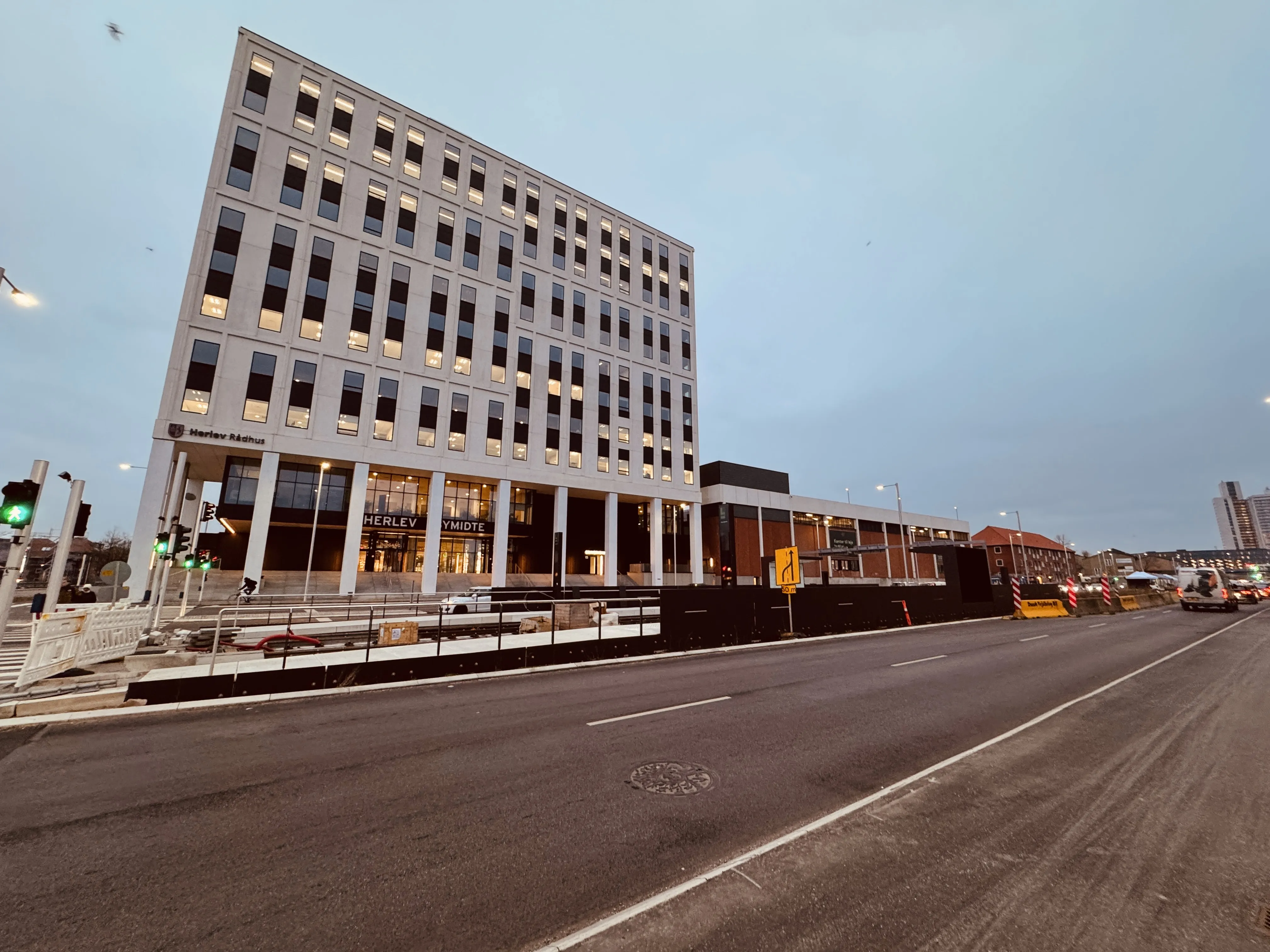 Billede af Herlev Bymidte Letbanestation. Billede af Herlev Bymidte Letbanestation.