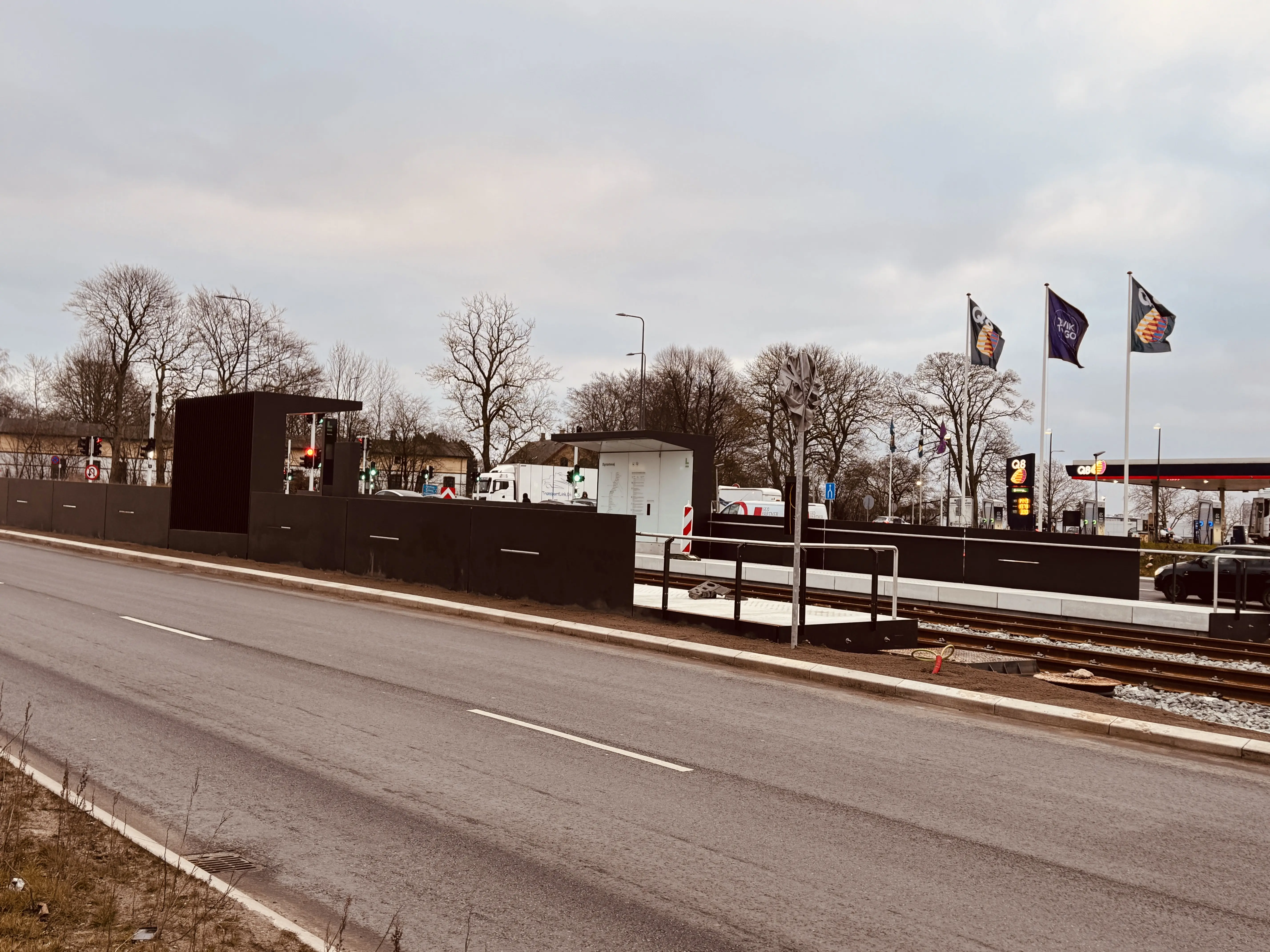 Billede af Dynamovej Letbanestation. Billede af Dynamovej Letbanestation.