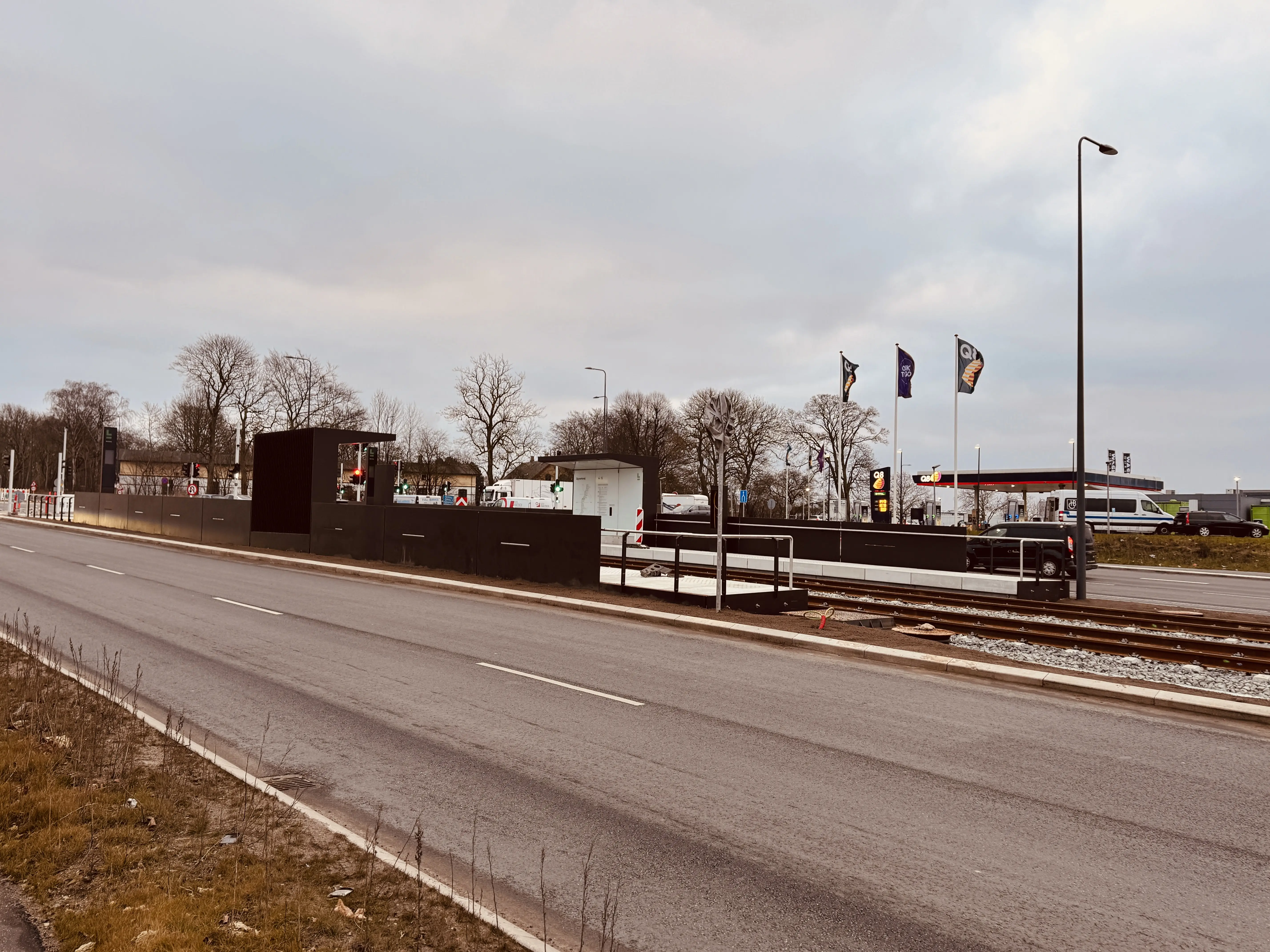 Billede af Dynamovej Letbanestation. Billede af Dynamovej Letbanestation.