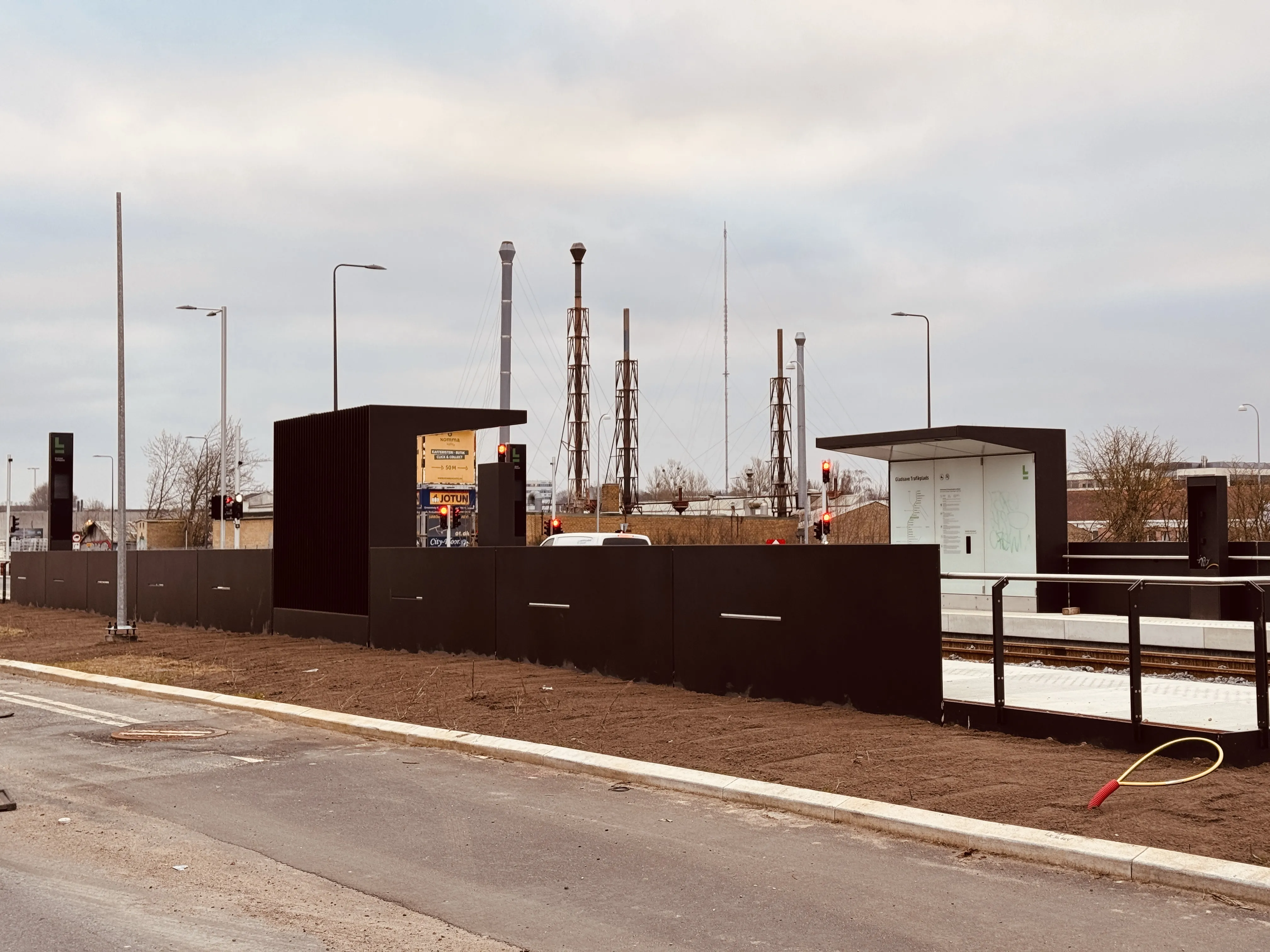 Billede af Gladsaxe Trafikplads Letbanestation.