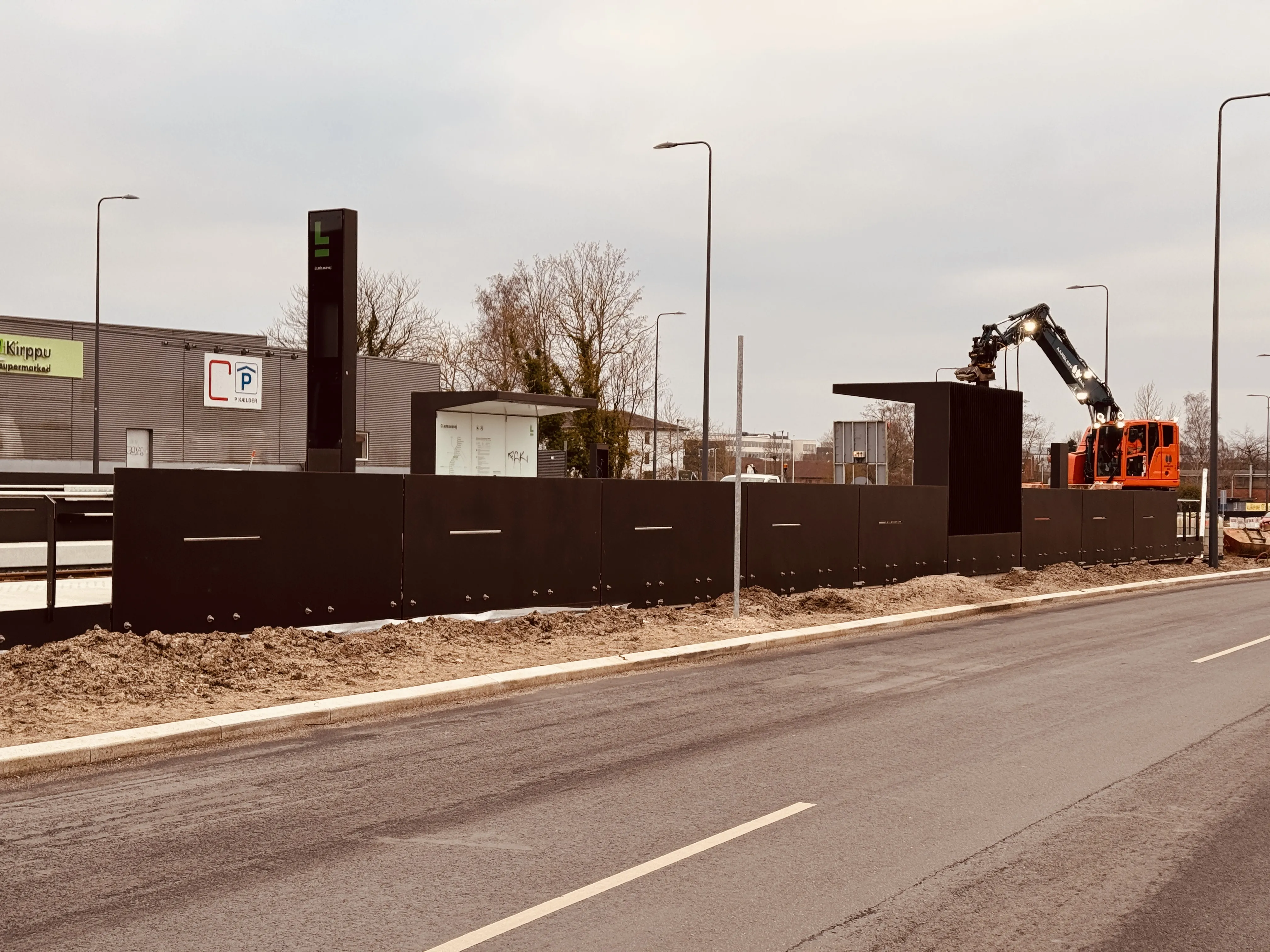 Billede af Gladsaxevej Letbanestation. Billede af Gladsaxevej Letbanestation.