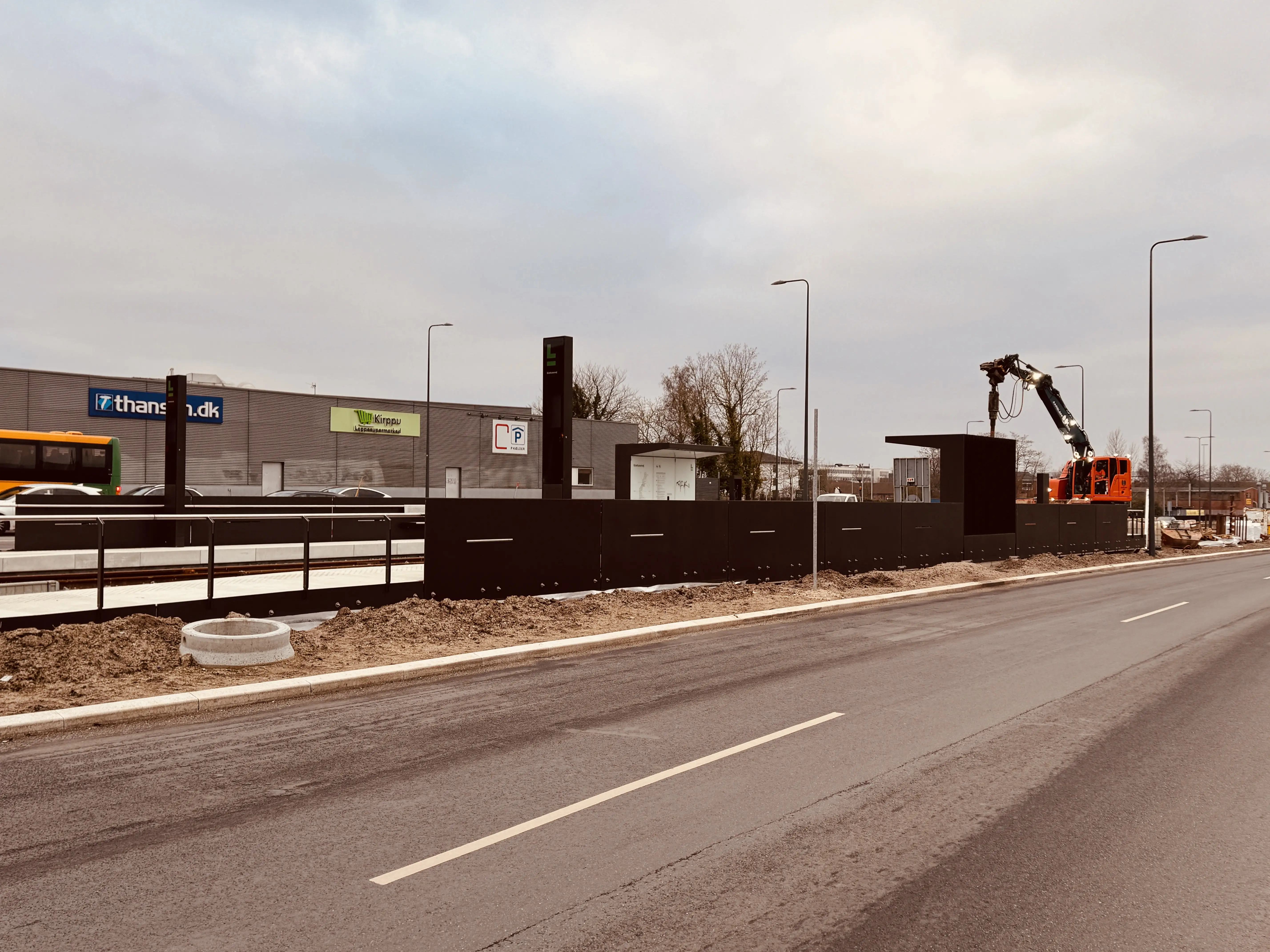 Billede af Gladsaxevej Letbanestation. Billede af Gladsaxevej Letbanestation.