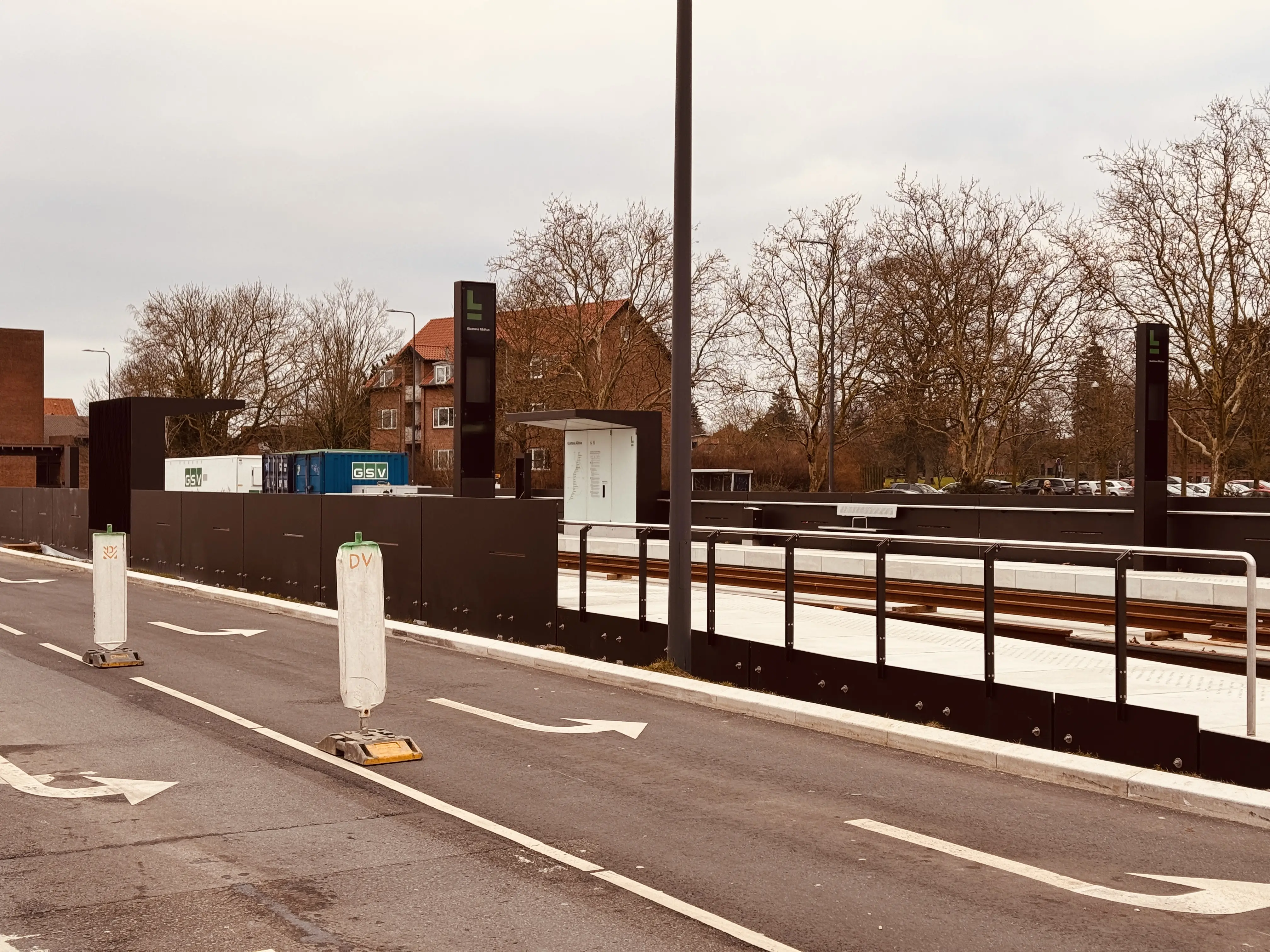 Billede af Gladsaxe Rådhus Letbanestation. Billede af Gladsaxe Rådhus Letbanestation.