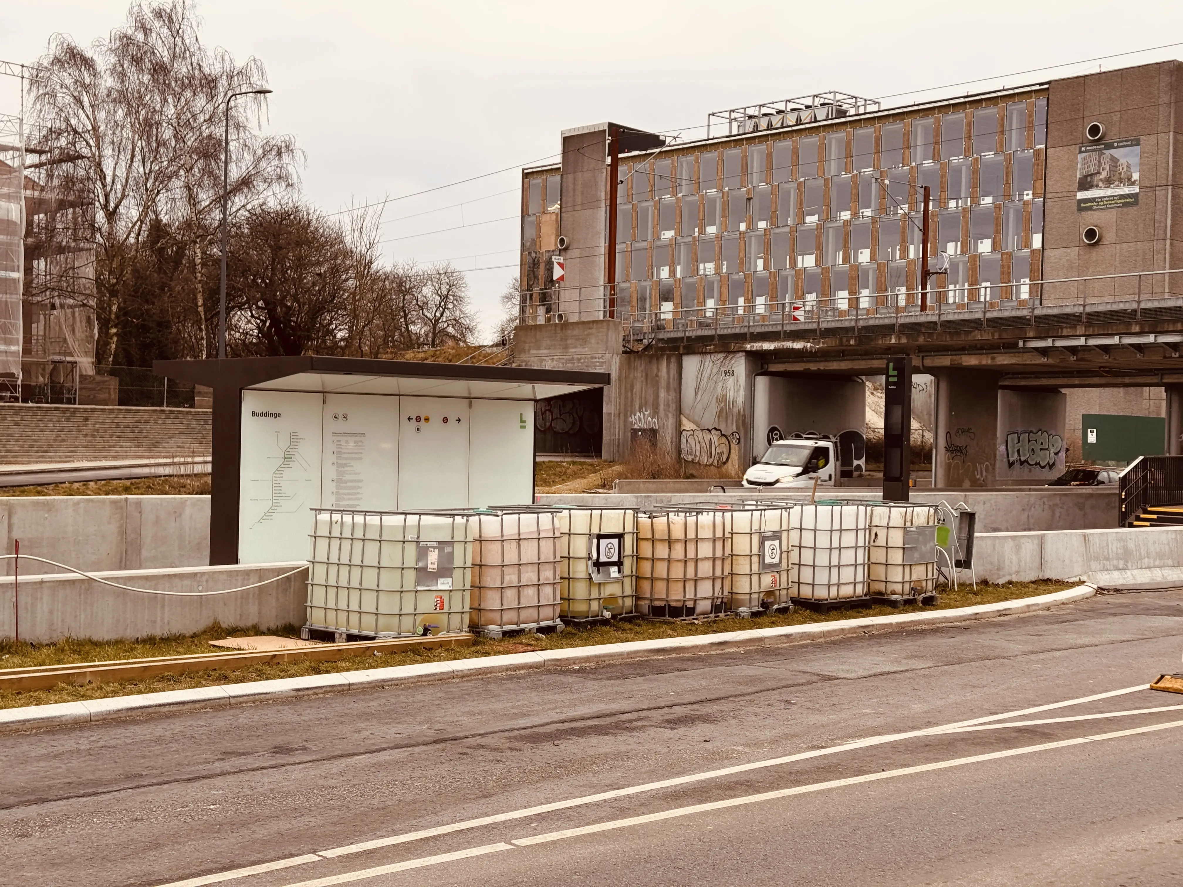 Billede af Buddinge Station Letbanestation. Billede af Buddinge Station Letbanestation.