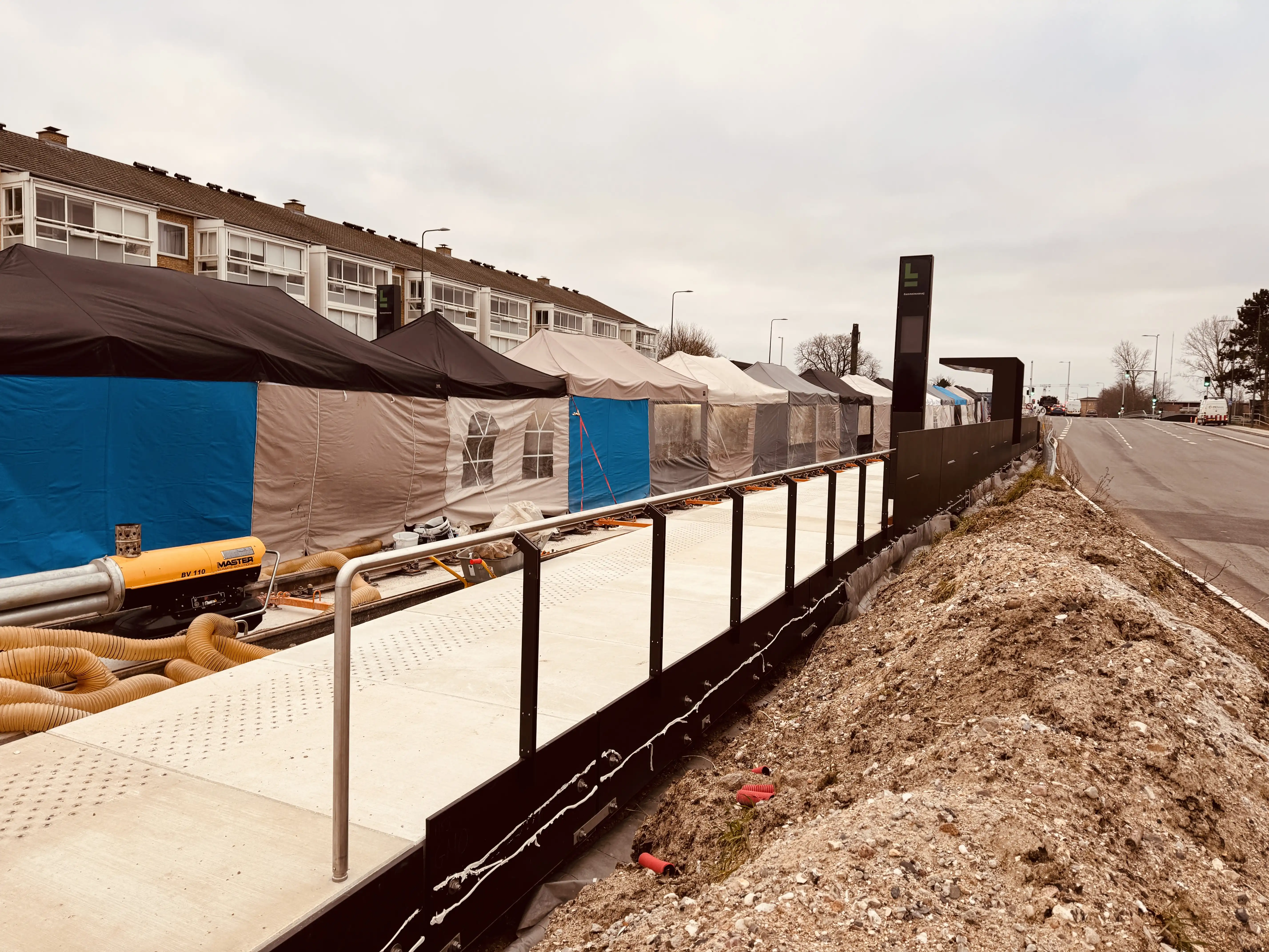 Billede af Gammelmosevej Letbanestation. Billede af Gammelmosevej Letbanestation.