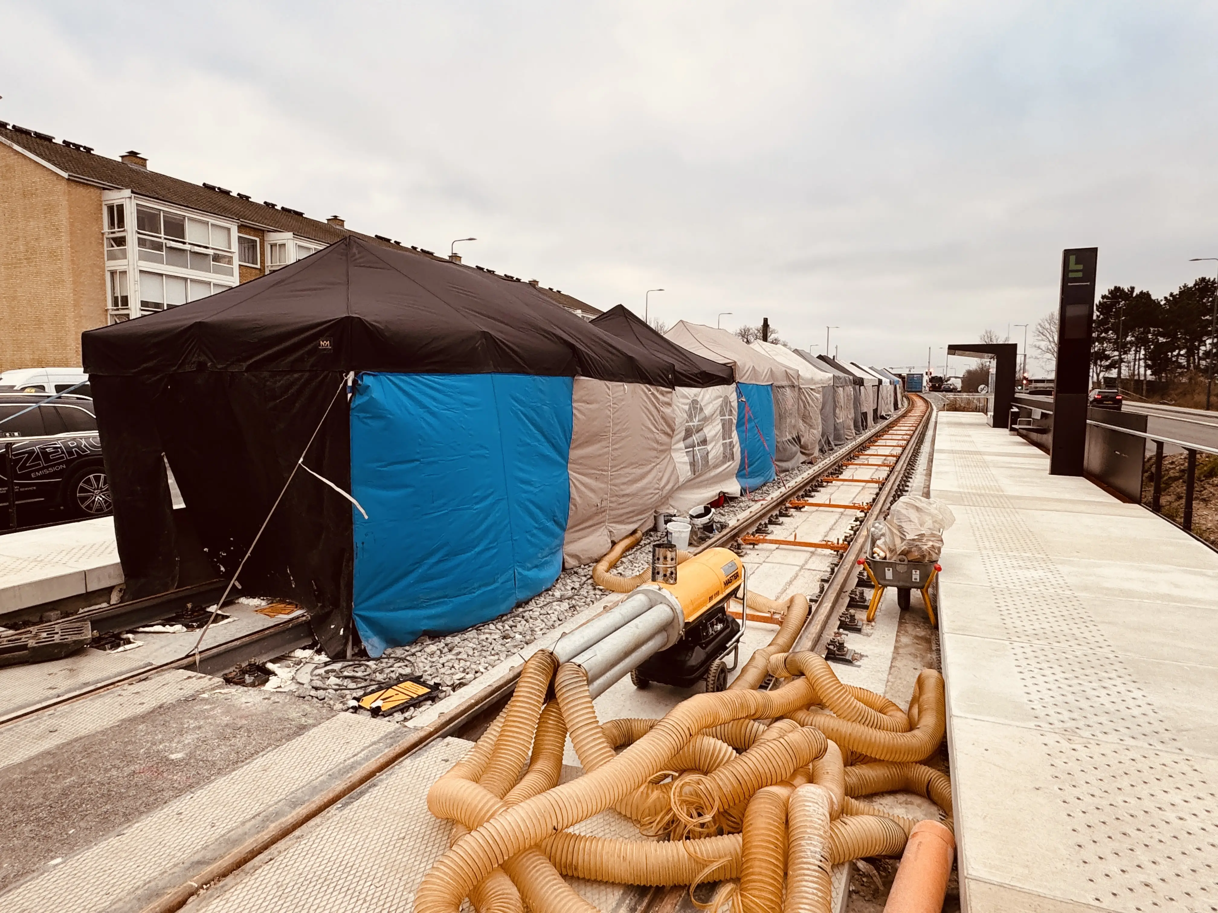 Billede af Gammelmosevej Letbanestation. Billede af Gammelmosevej Letbanestation.