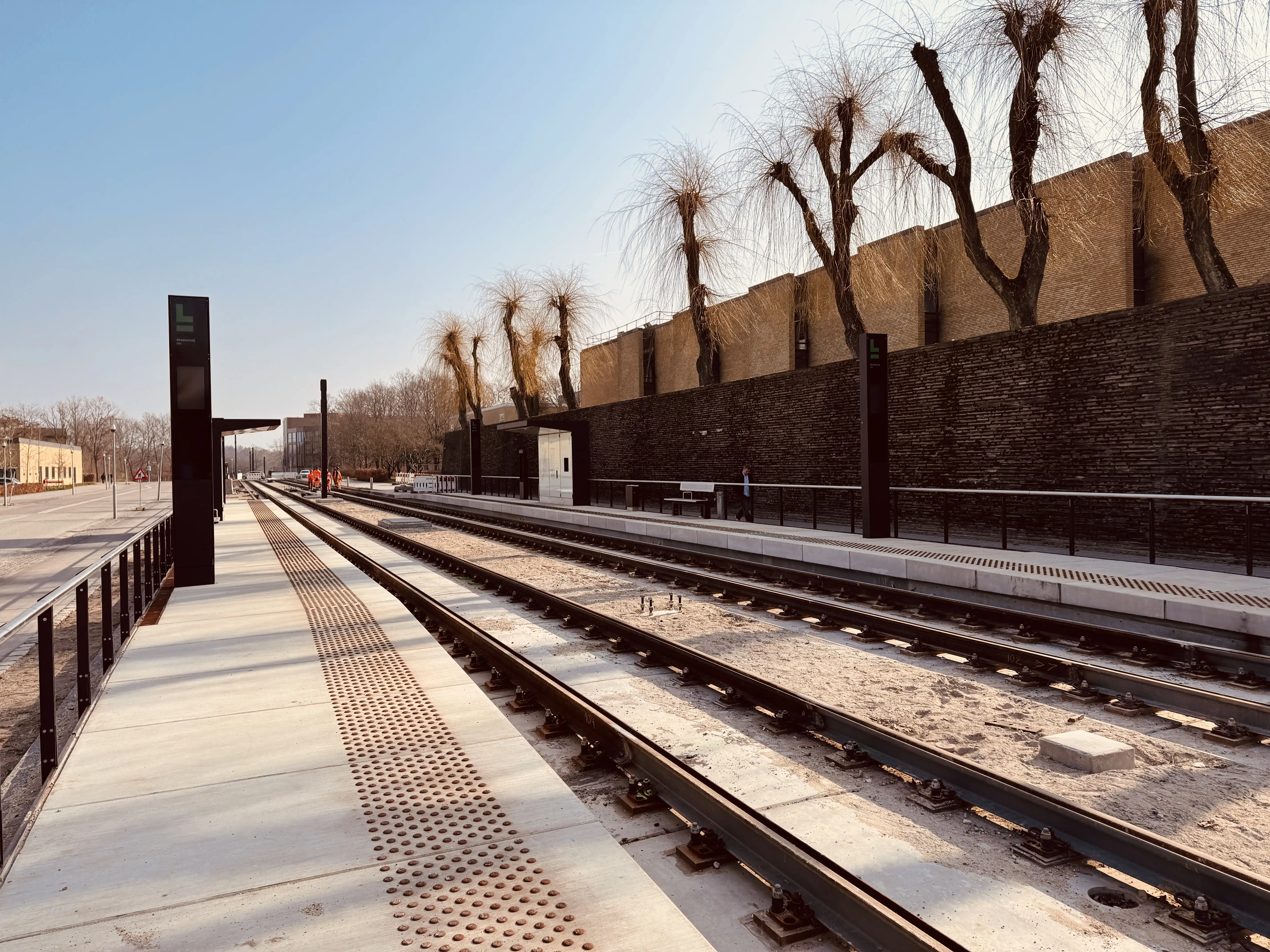 Billede af Akademivej DTU Letbanestation. Billede af Akademivej DTU Letbanestation.