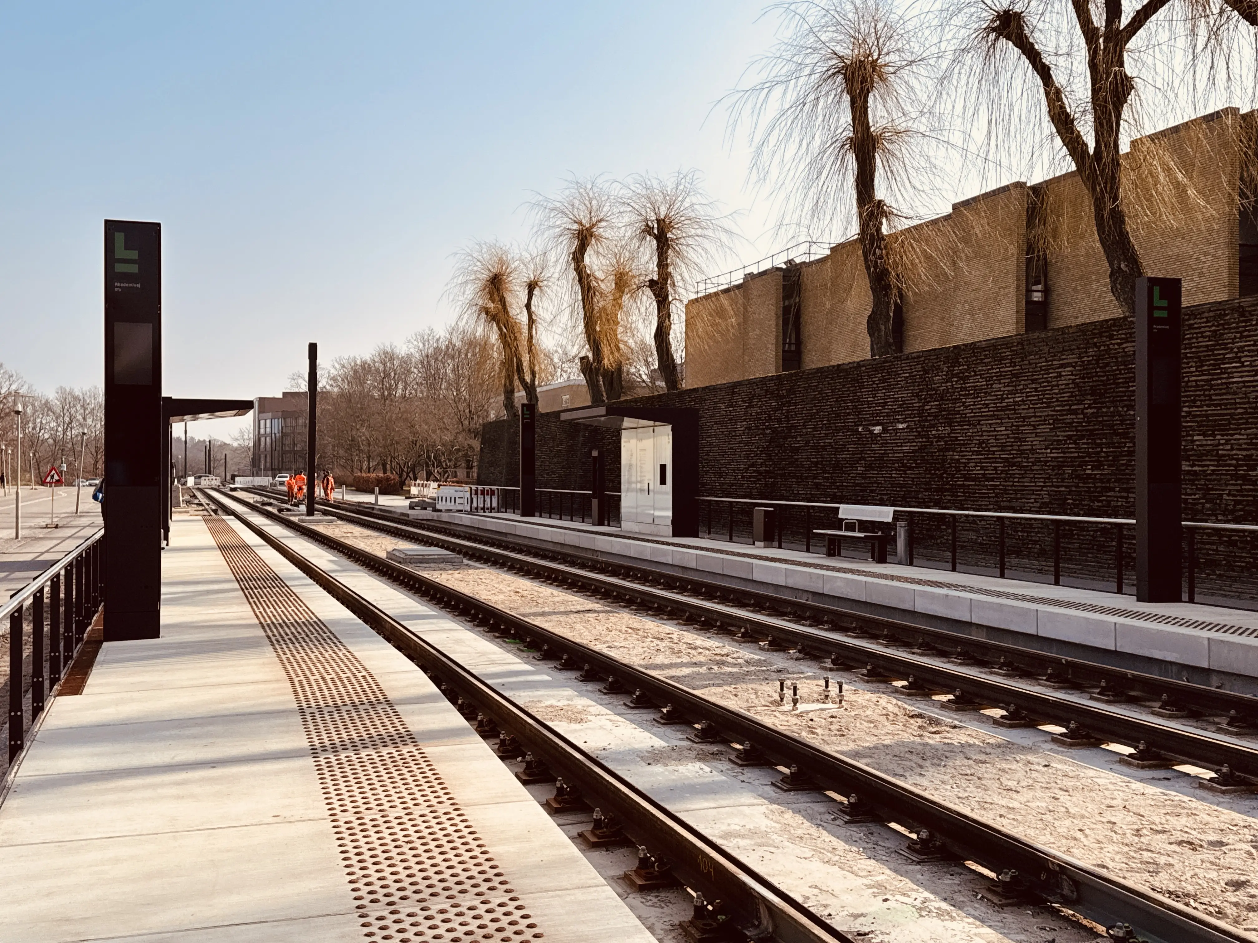 Billede af Akademivej DTU Letbanestation. Billede af Akademivej DTU Letbanestation.