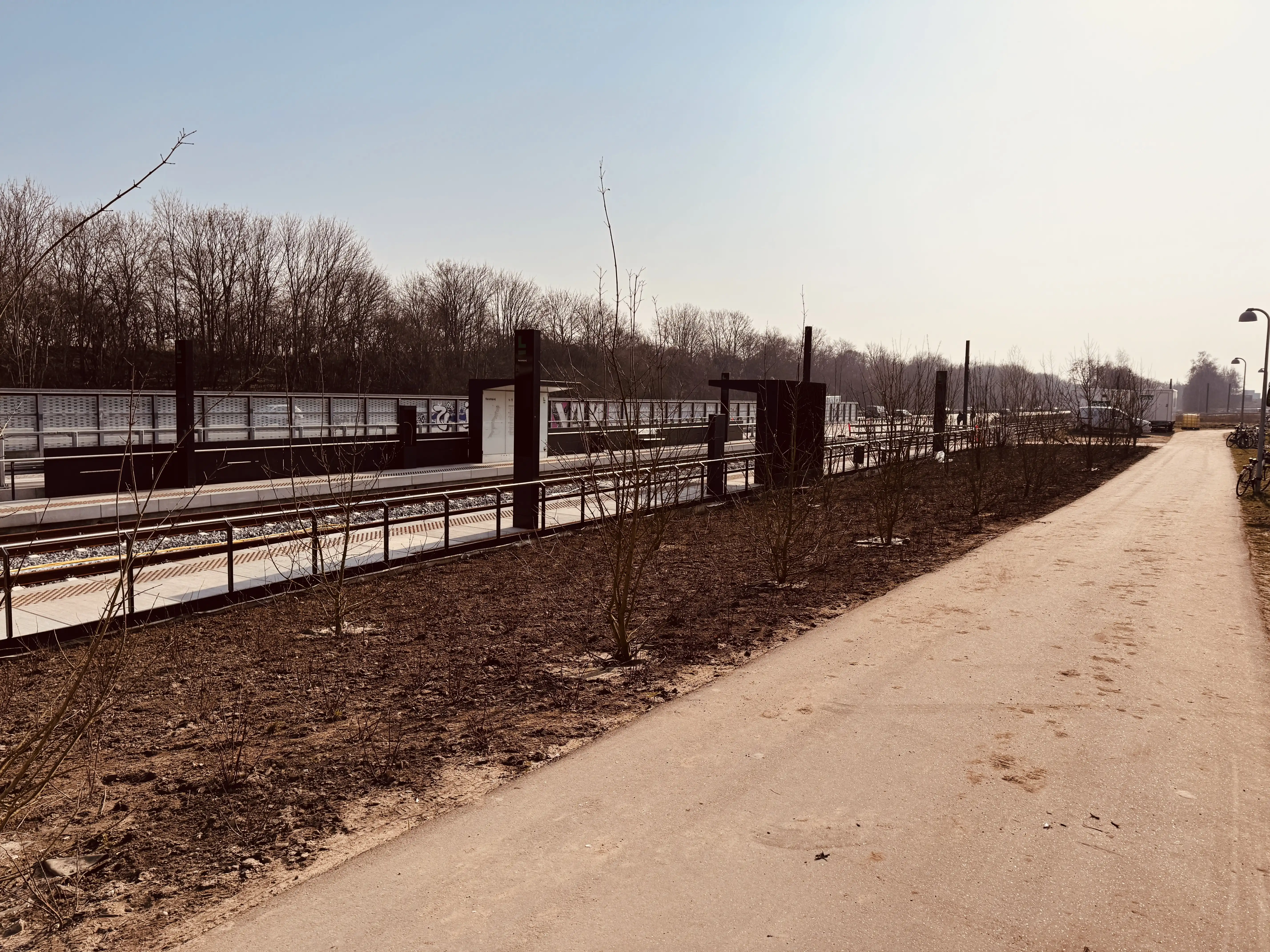 Billede af Rævehøjvej Letbanestation.