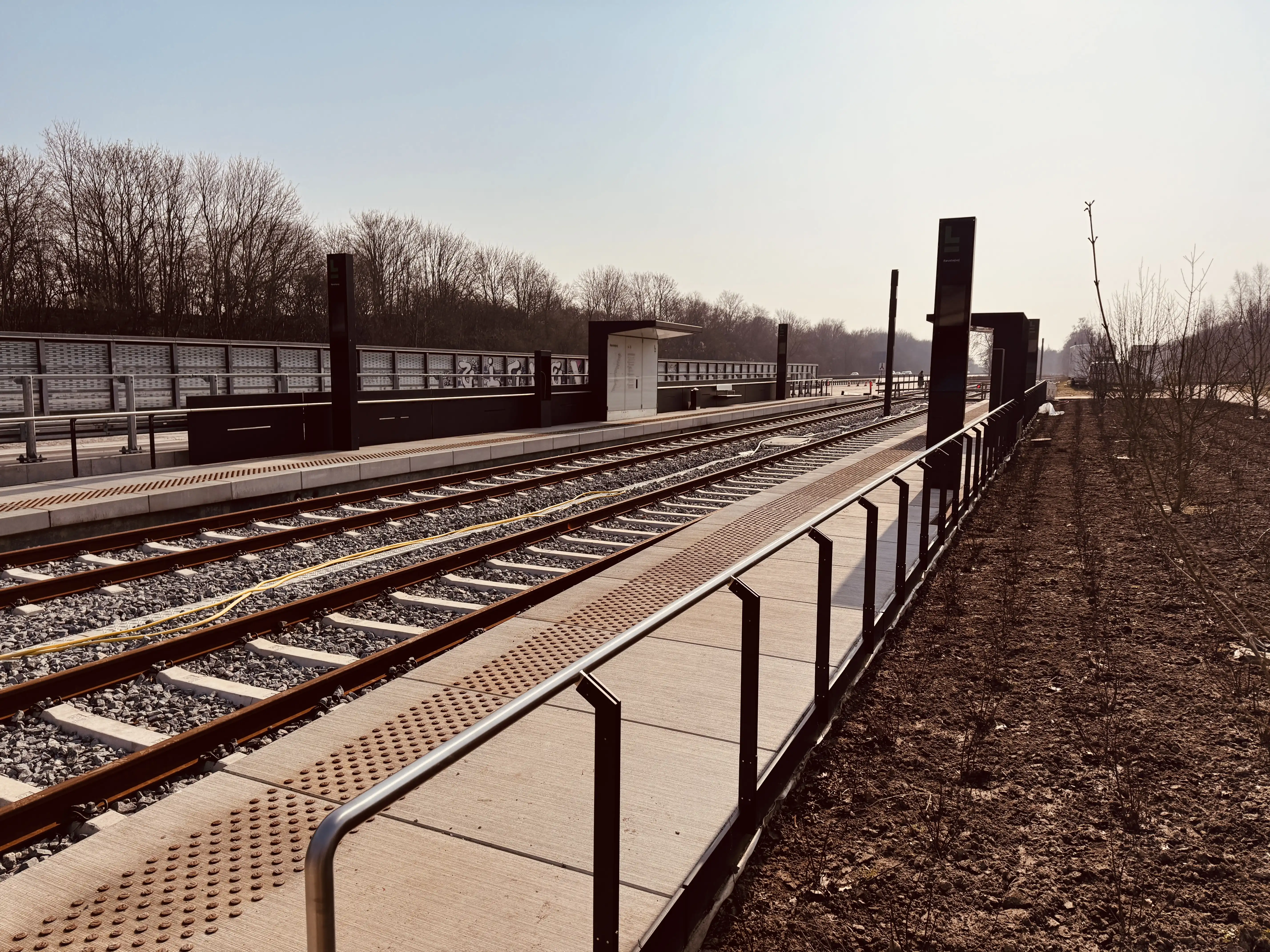 Billede af Rævehøjvej Letbanestation.