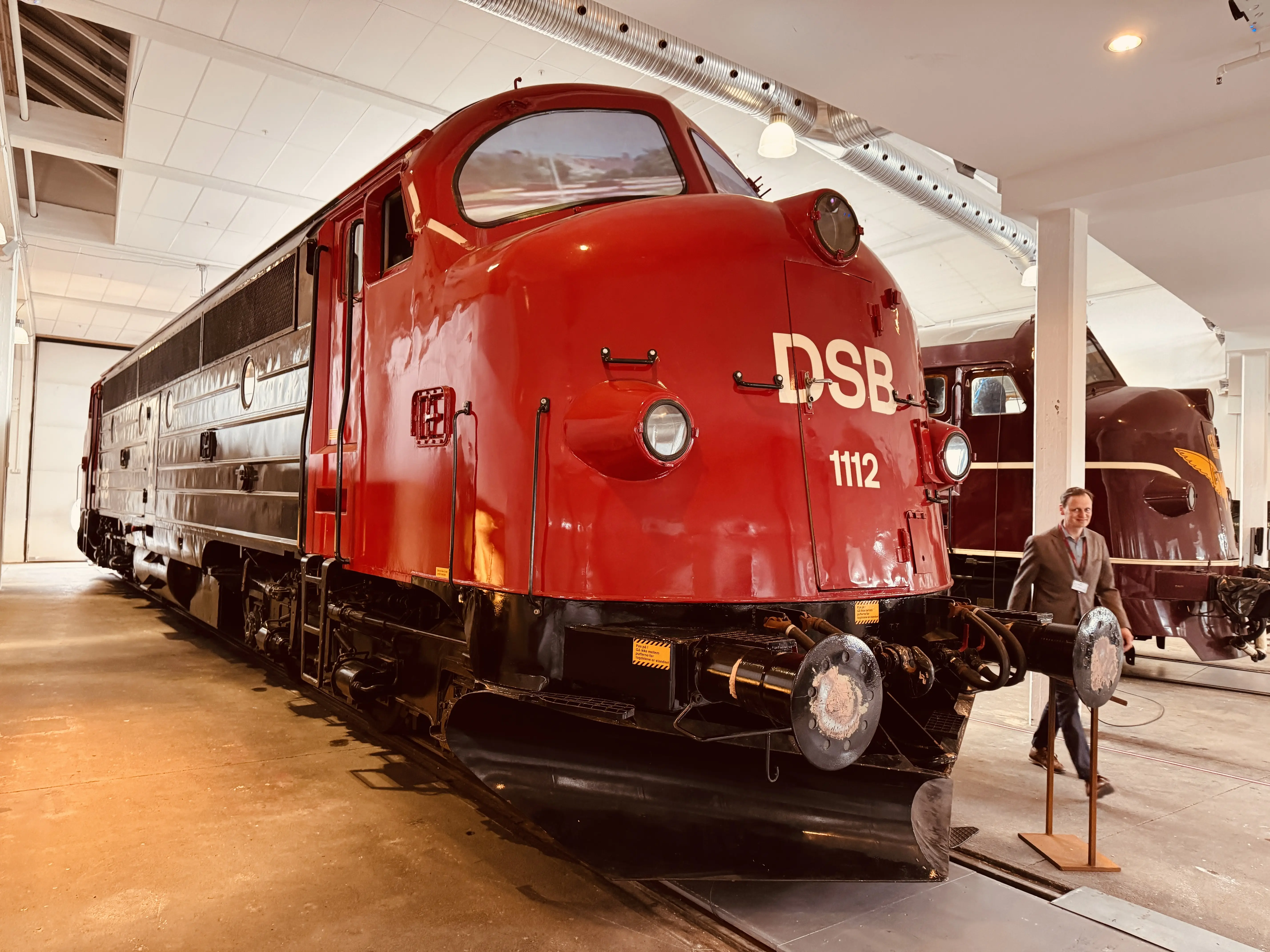 Billede af DSB MY 1112 fotograferet på Danmarks Jernbanemuseum i Odense.
