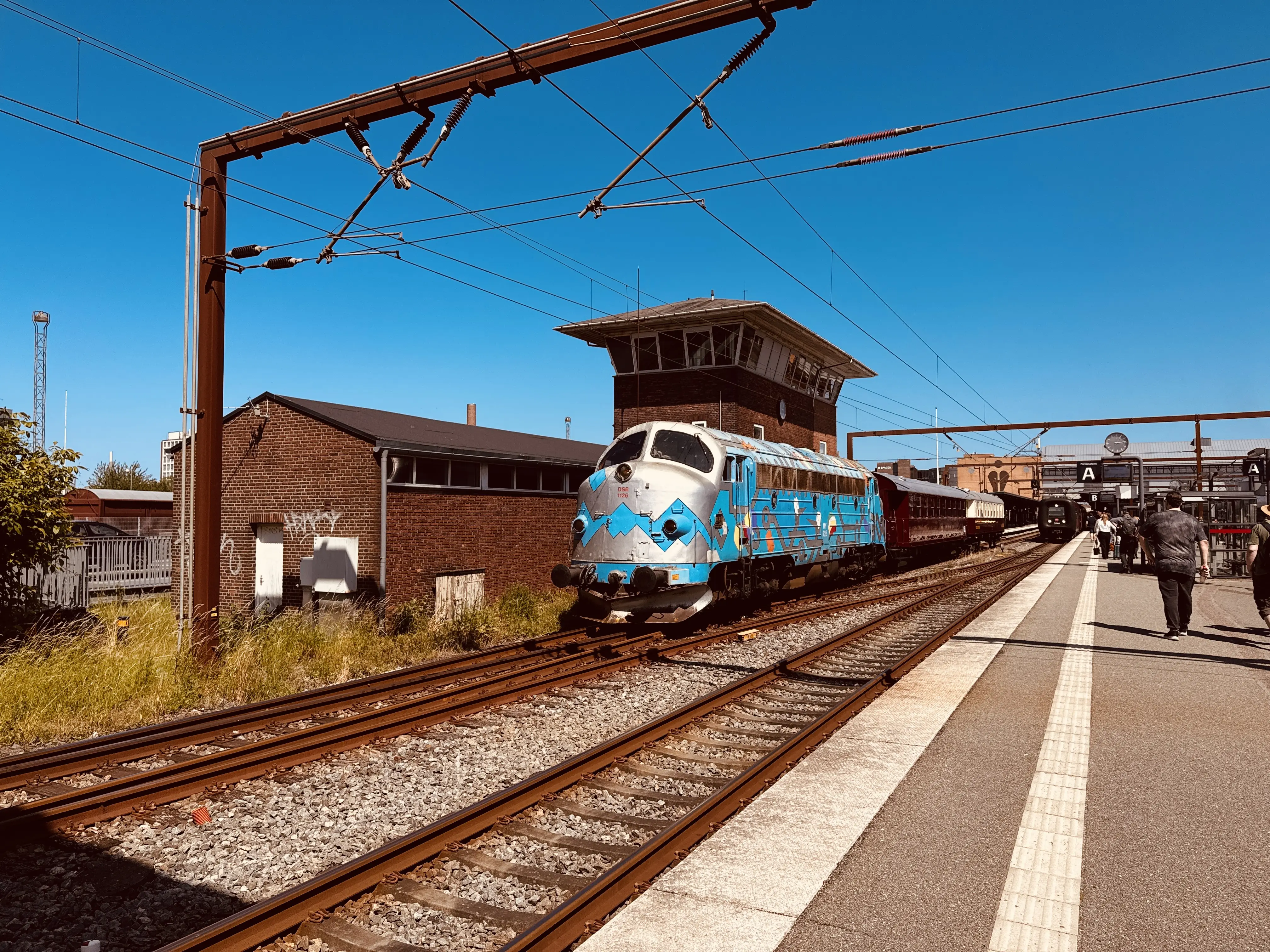 Billede af DSB MY 1126 fotograferet ud for Odense Banegård Center.