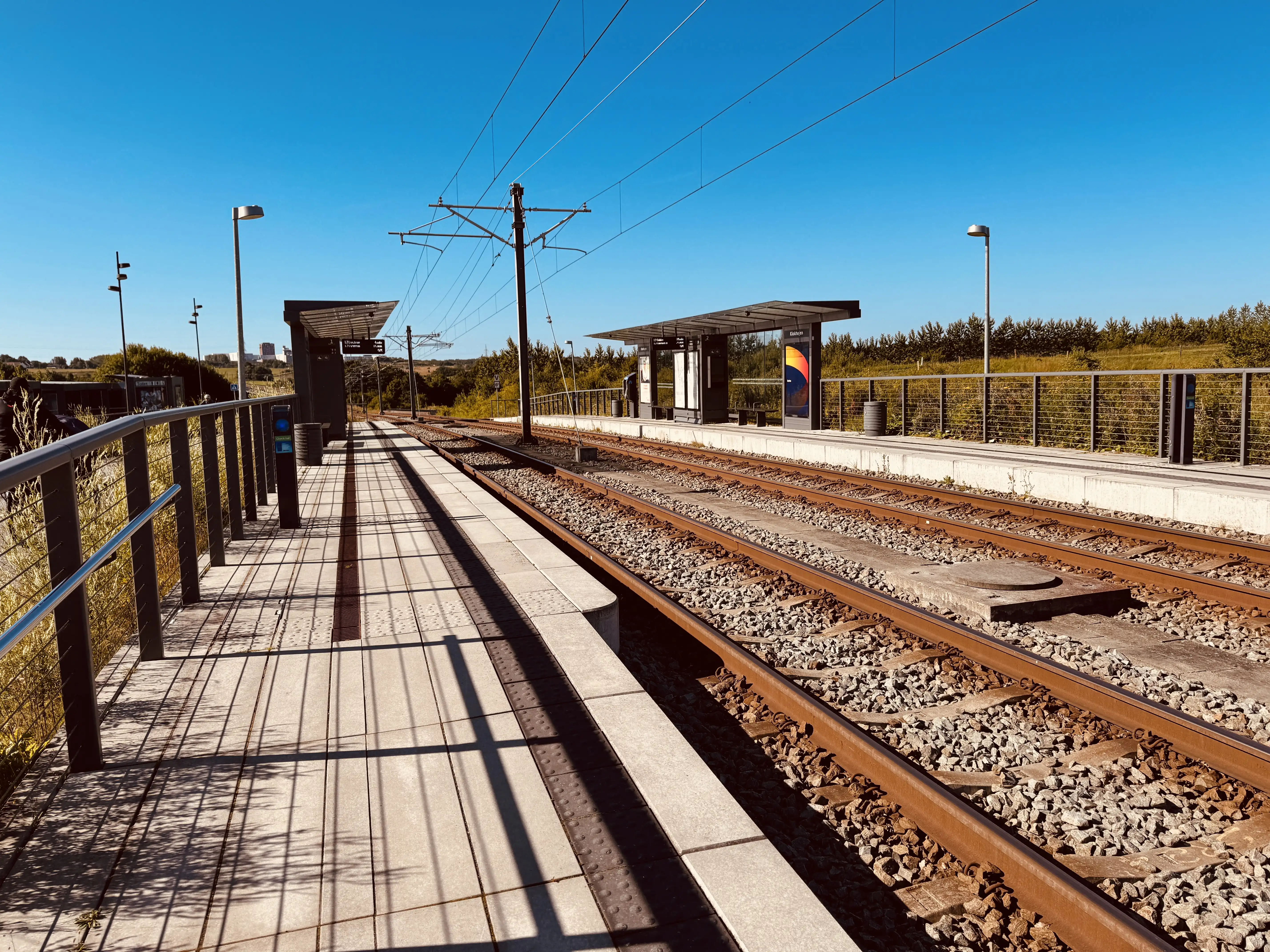 Billede af Klokhøjen Letbanestation. Billede af Klokhøjen Letbanestation.
