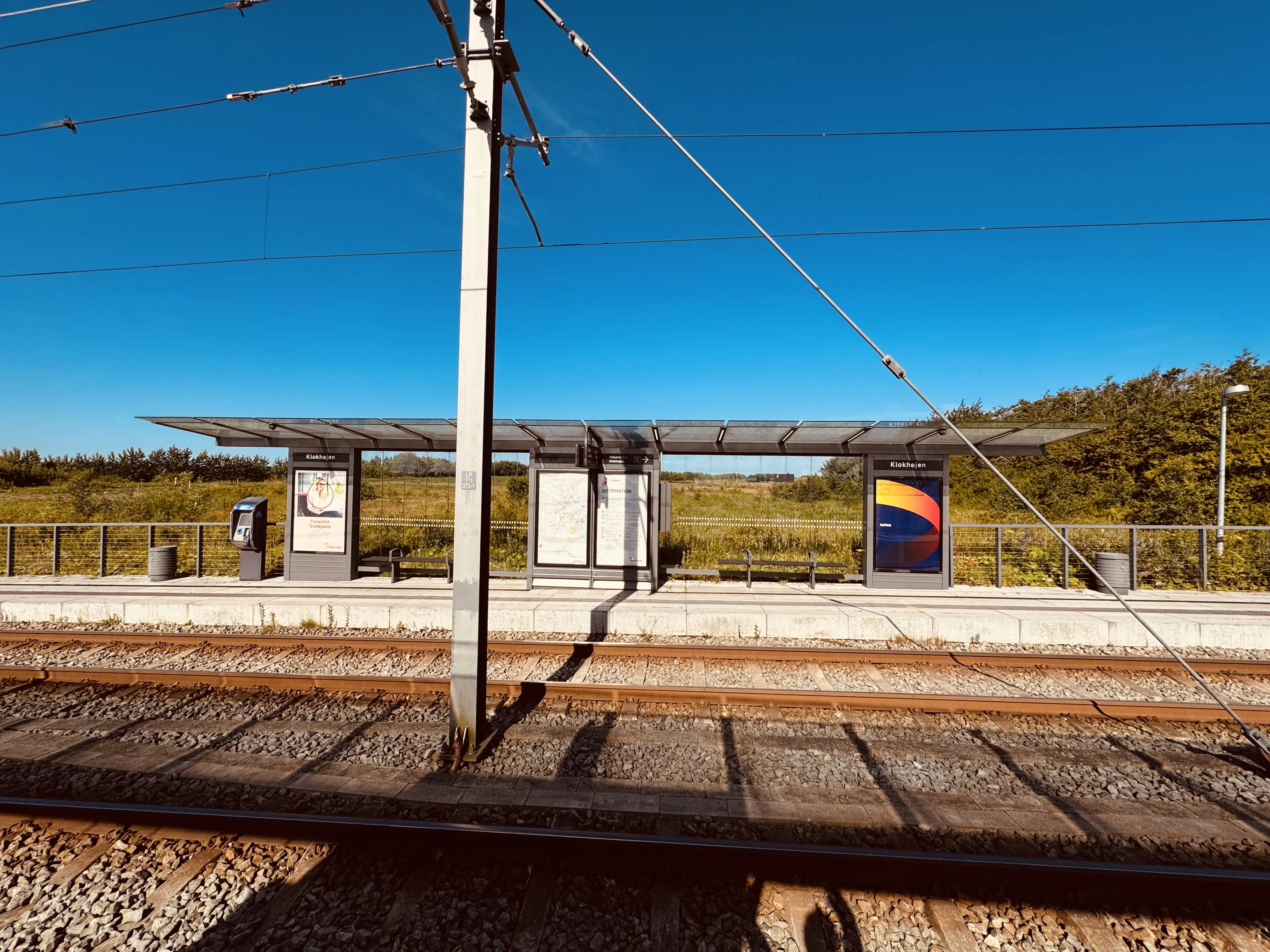 Billede af Klokhøjen Letbanestation. Billede af Klokhøjen Letbanestation.