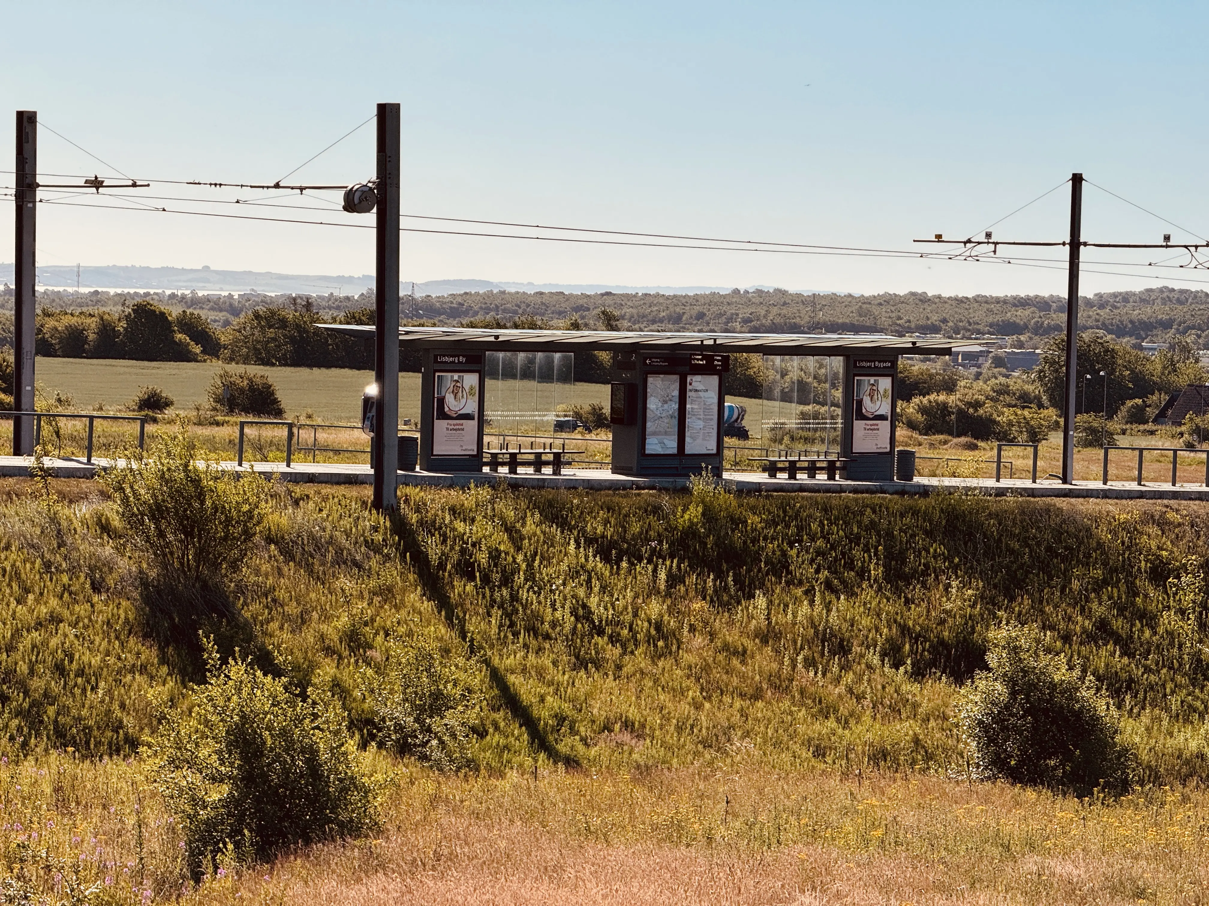Billede af Lisbjerg Bygade Letbanestation. Billede af Lisbjerg Bygade Letbanestation.