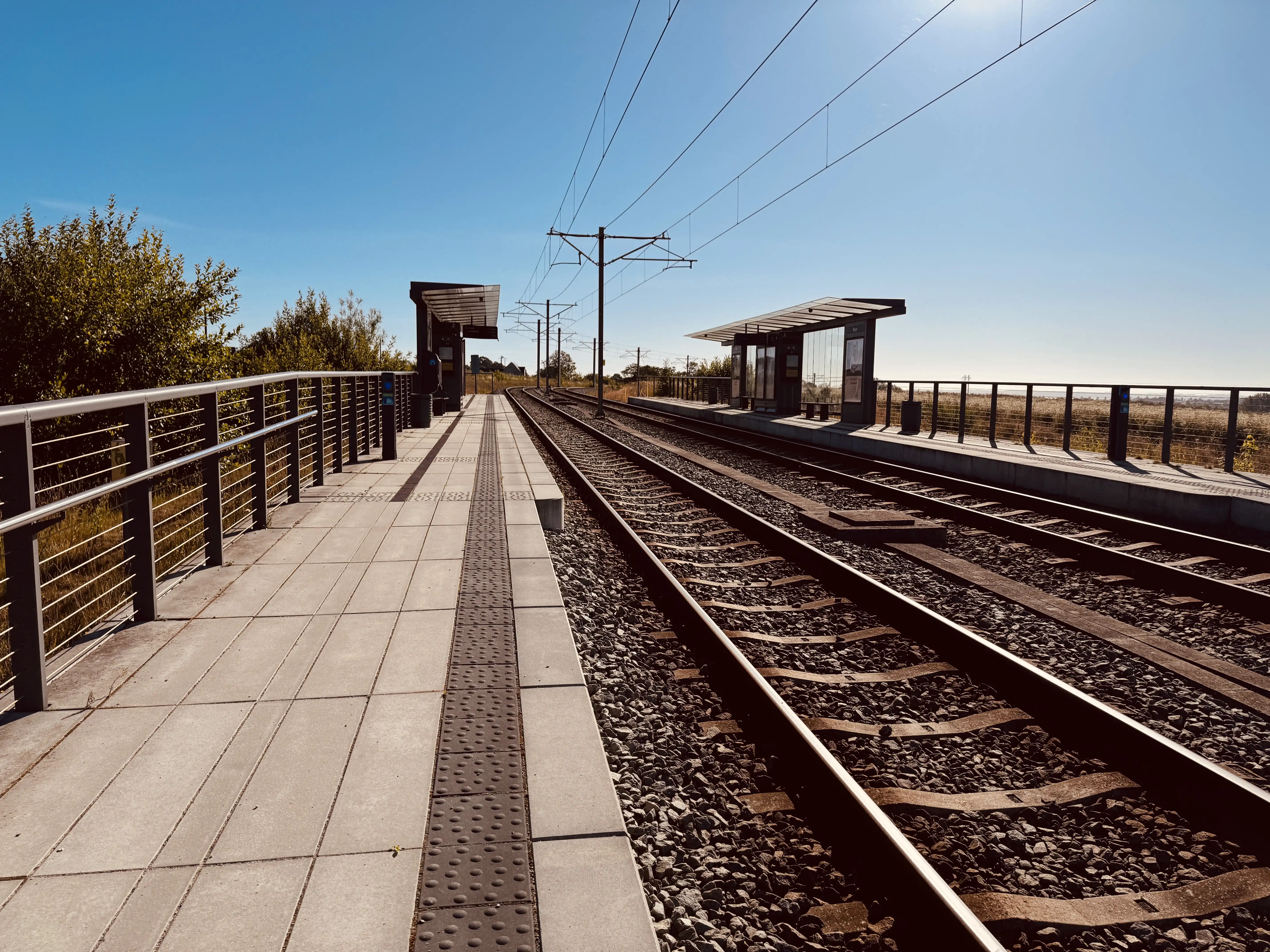 Billede af Nye Letbanestation. Billede af Nye Letbanestation.
