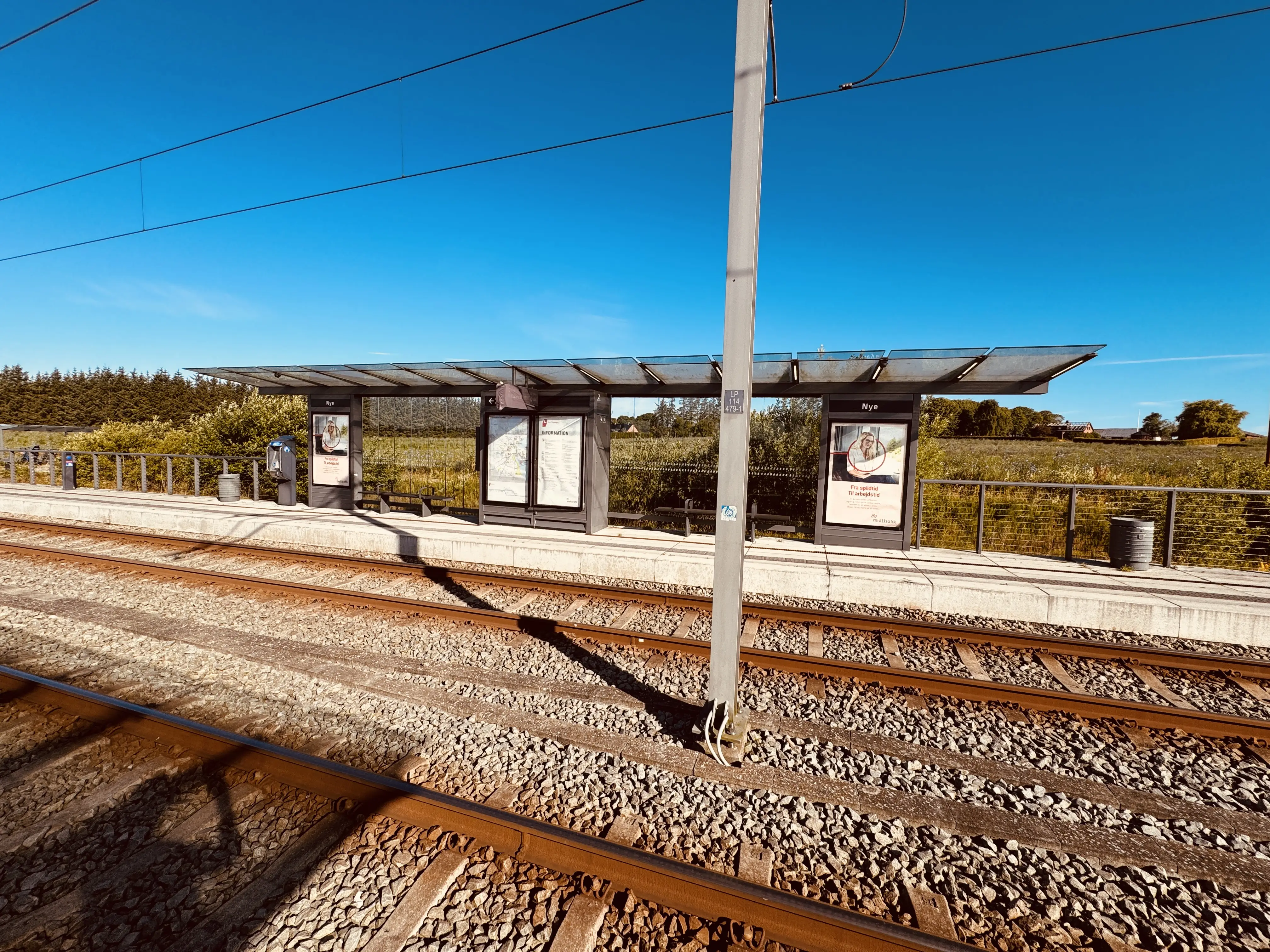 Billede af Nye Letbanestation. Billede af Nye Letbanestation.