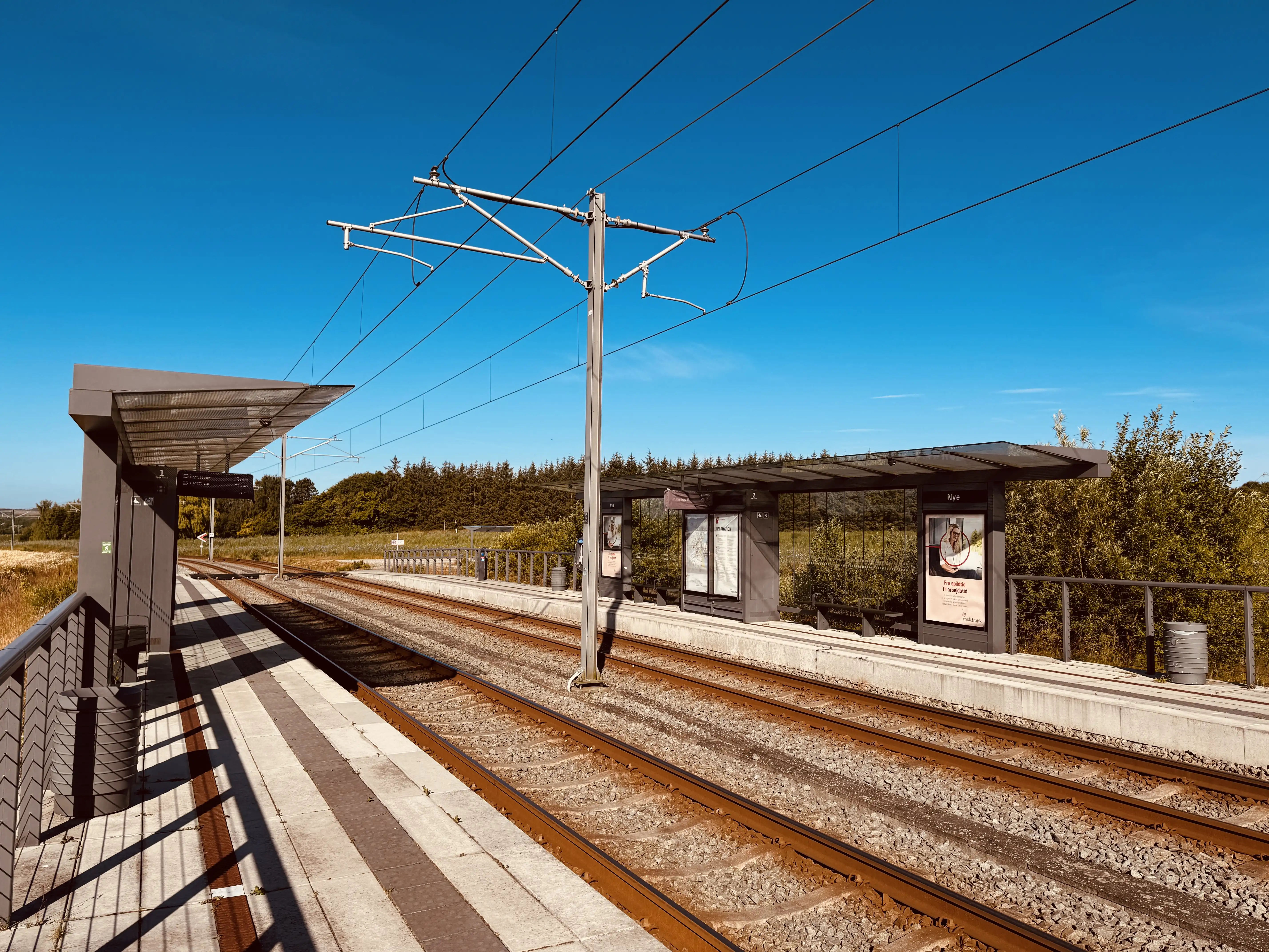 Billede af Nye Letbanestation. Billede af Nye Letbanestation.