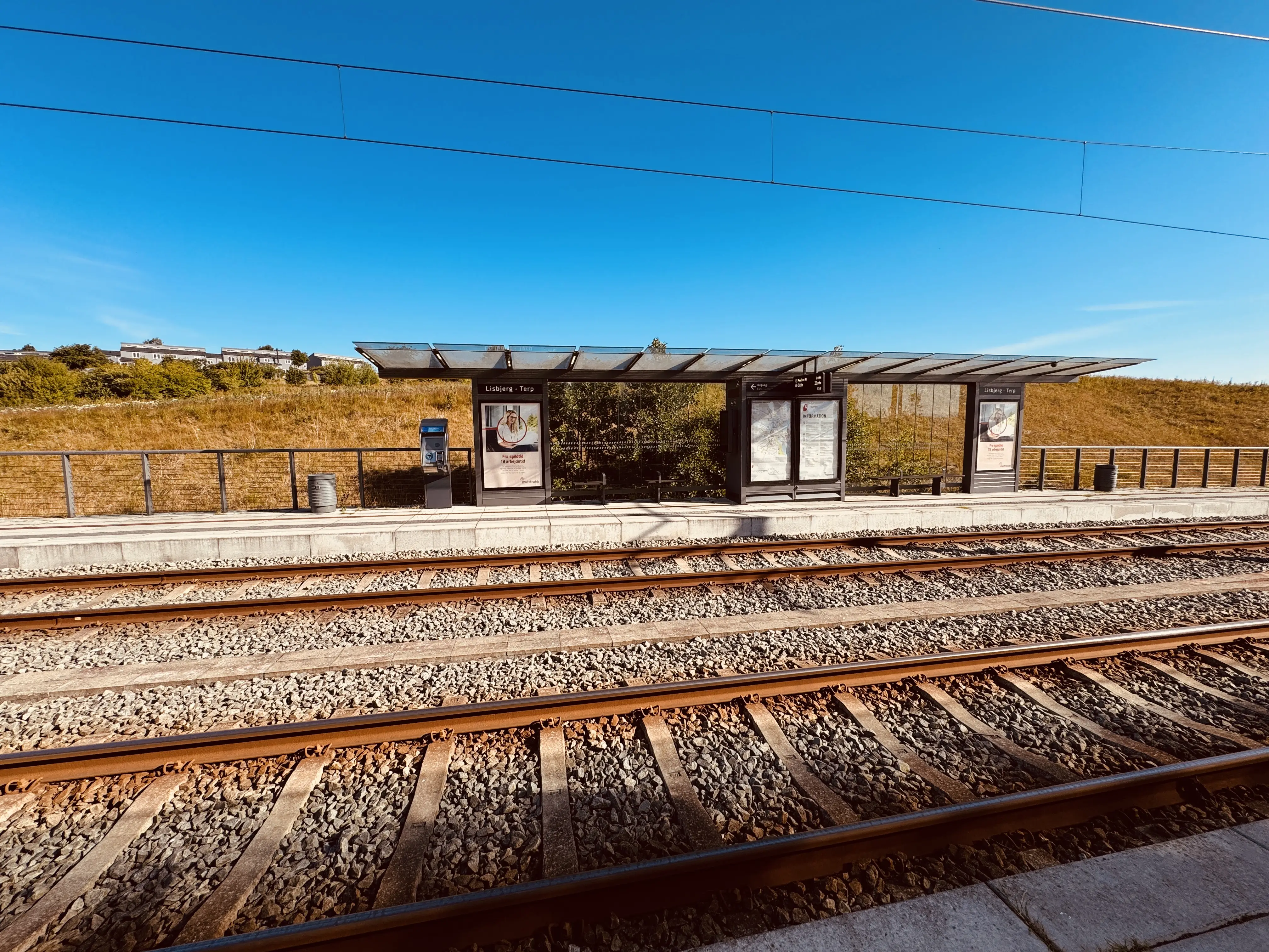 Billede af Lisbjerg - Terp Letbanestation. Billede af Lisbjerg - Terp Letbanestation.