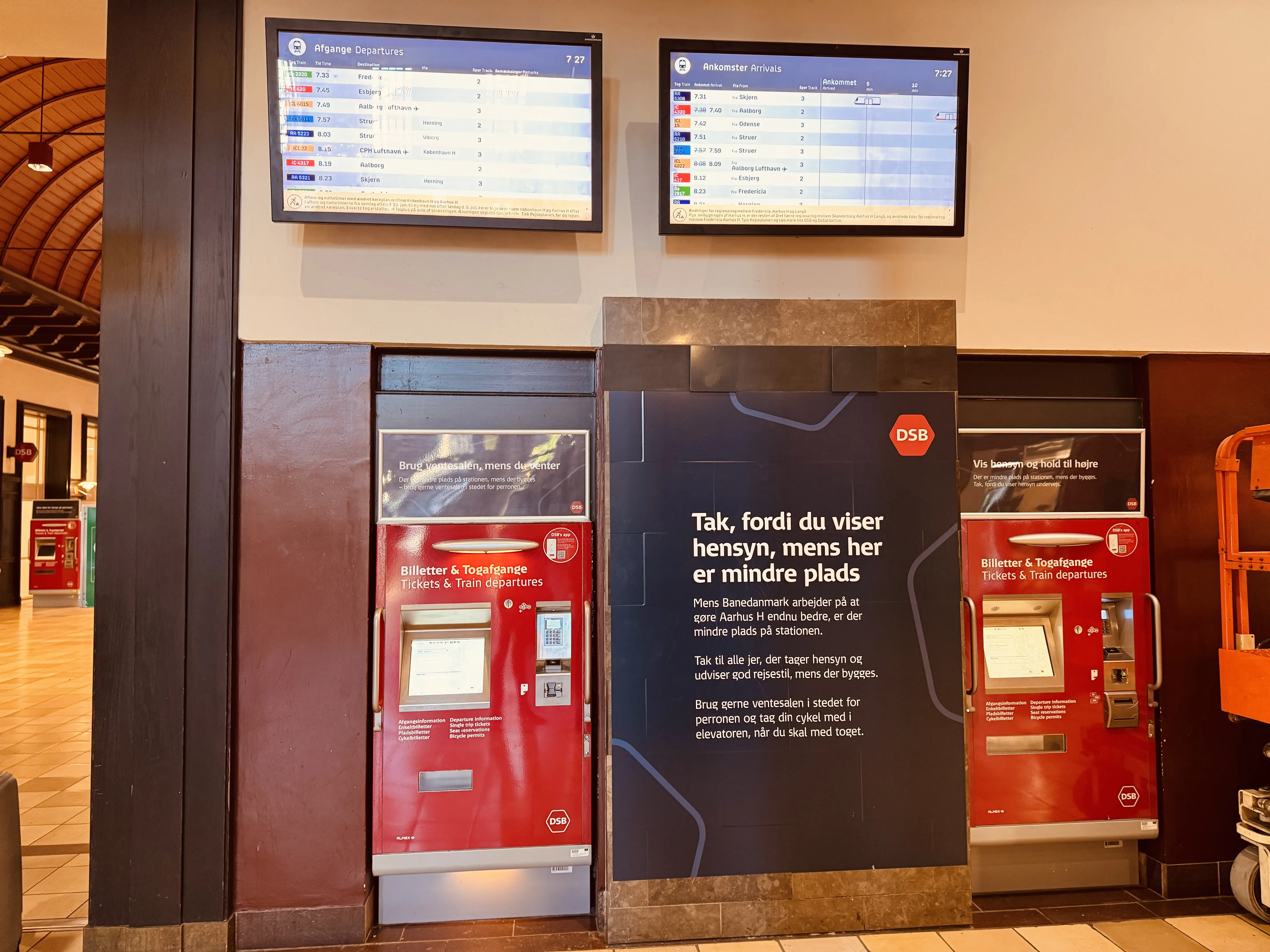 Billede af Aarhus Hovedbanegård.