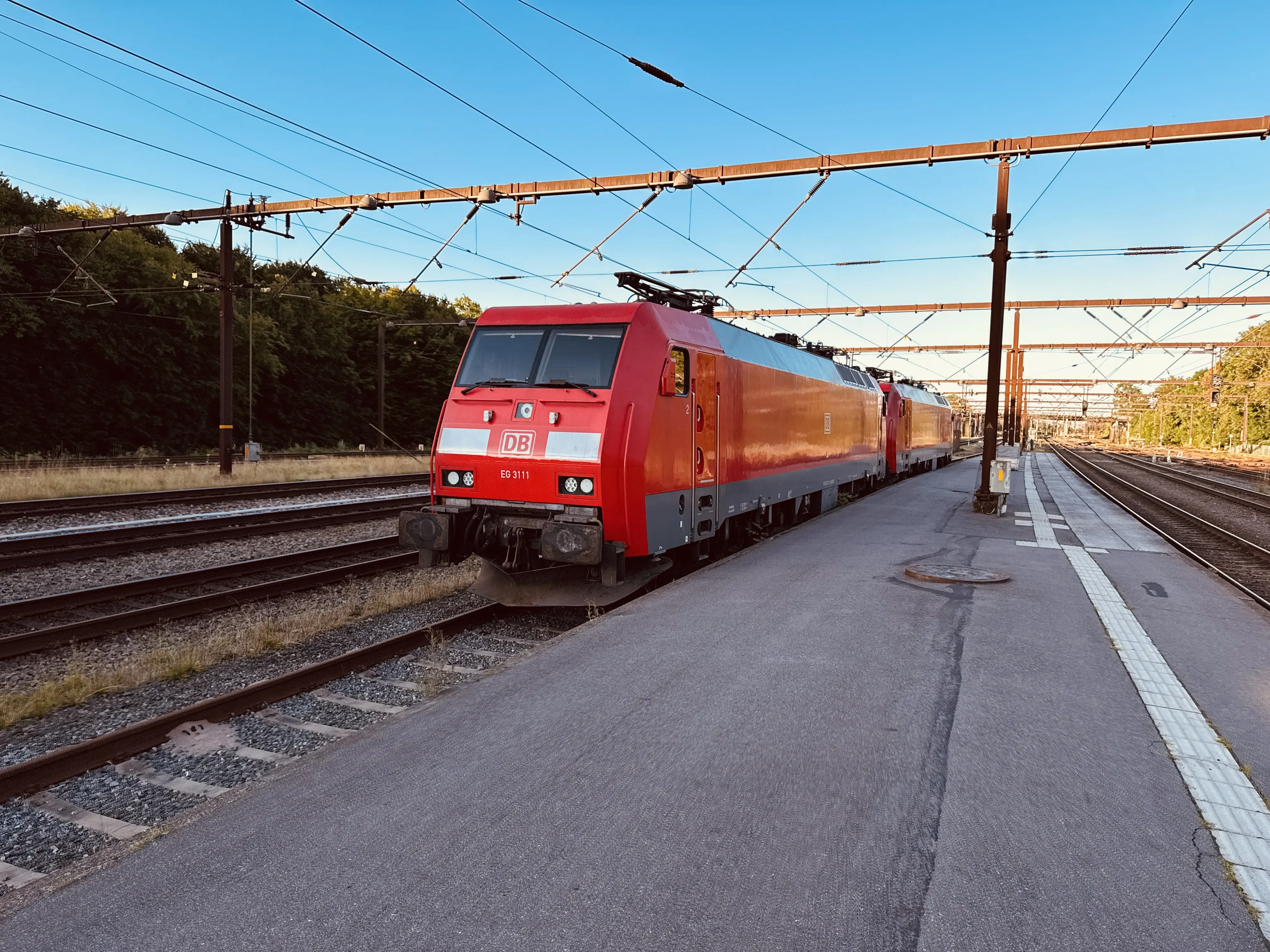 Billede af DBCSC EG 3111, tidligere DSB EG 3111 fotograferet ud for Fredericia Station. Billede af DBCSC EG 3111, tidligere DSB EG 3111 fotograferet ud for Fredericia Station.